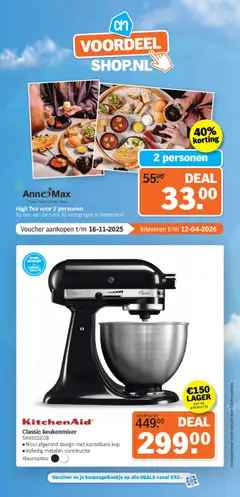 Albert Heijn - Voordeelshop folder week 43 - Voorbeeld van een folder van Albert Heijn, geldig van 20.10.2025