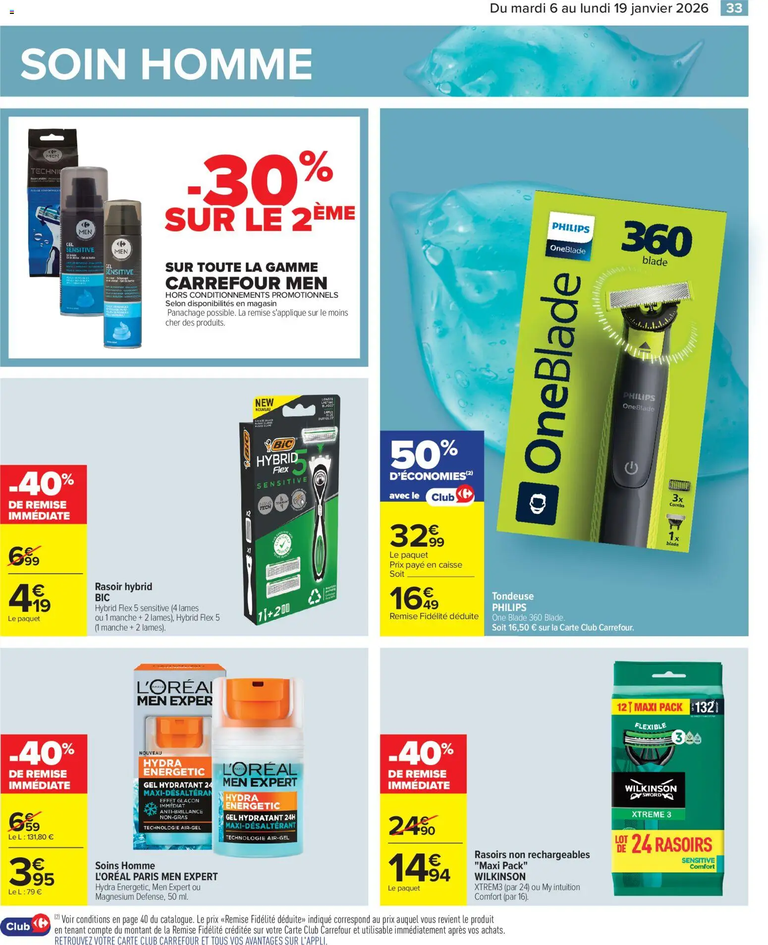 {H1} | Page: 35 | Produits: Rasoir, Tondeuse