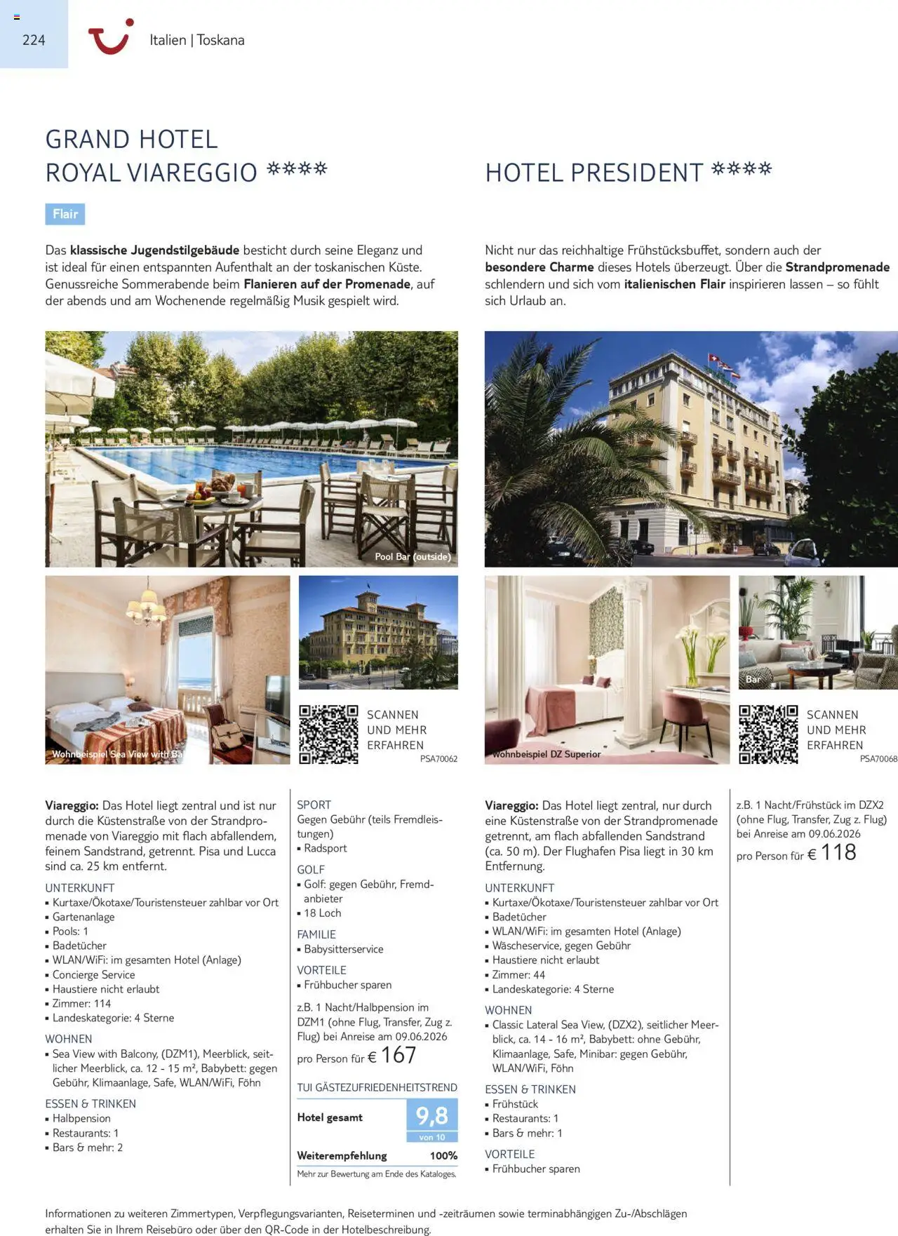 Aida - Urlaub mit eigener Anreise  – gültig ab 01.11.2025 | Seite: 224 | Produkte: Babybett, Föhn