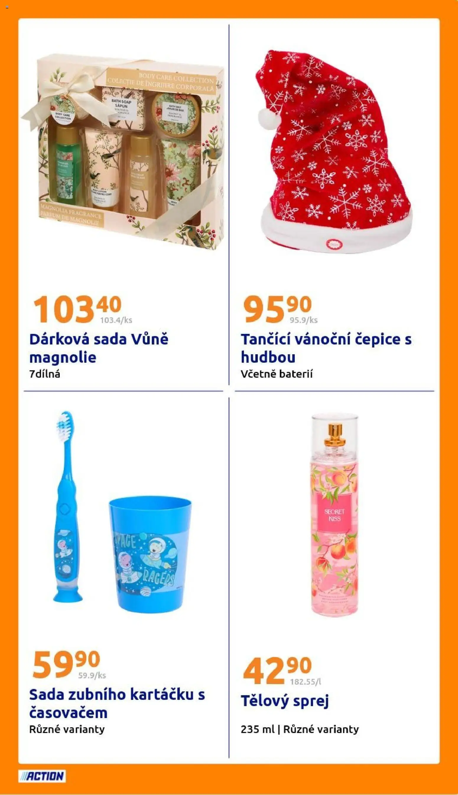 Action leták od 17.12.2025 | Strana: 25 | Produkty: Čepice, Body