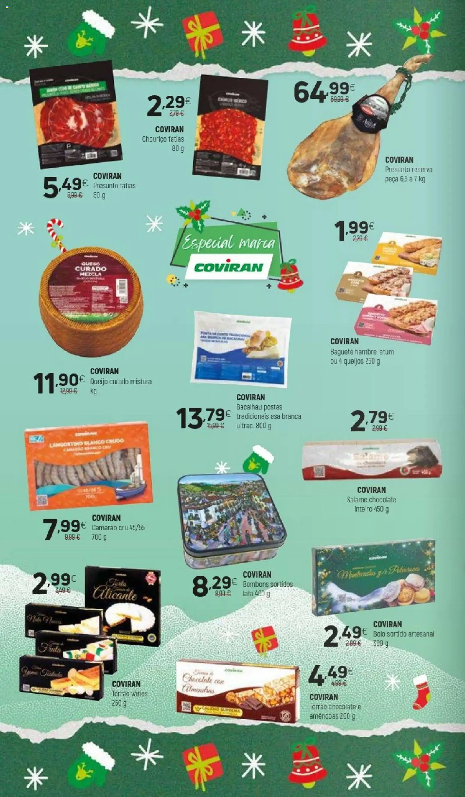 Coviran folheto │ válido de 02.12.2025 | Página: 12 | Produtos: Atum, Bacalhau, Bolo, Chocolate