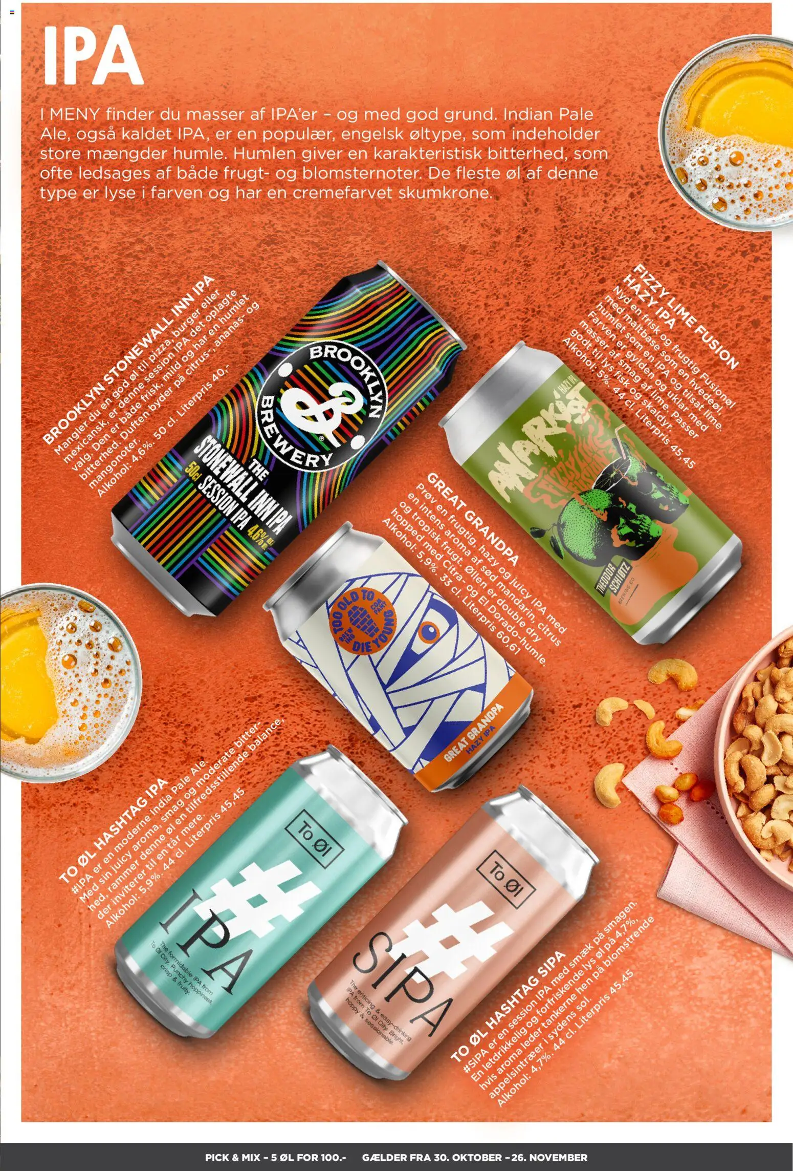 Meny tilbudsavis – gyldig fra 30.10.2025 | Side: 3 | Produkter: Rammer, Fisk, Ananas, Lime