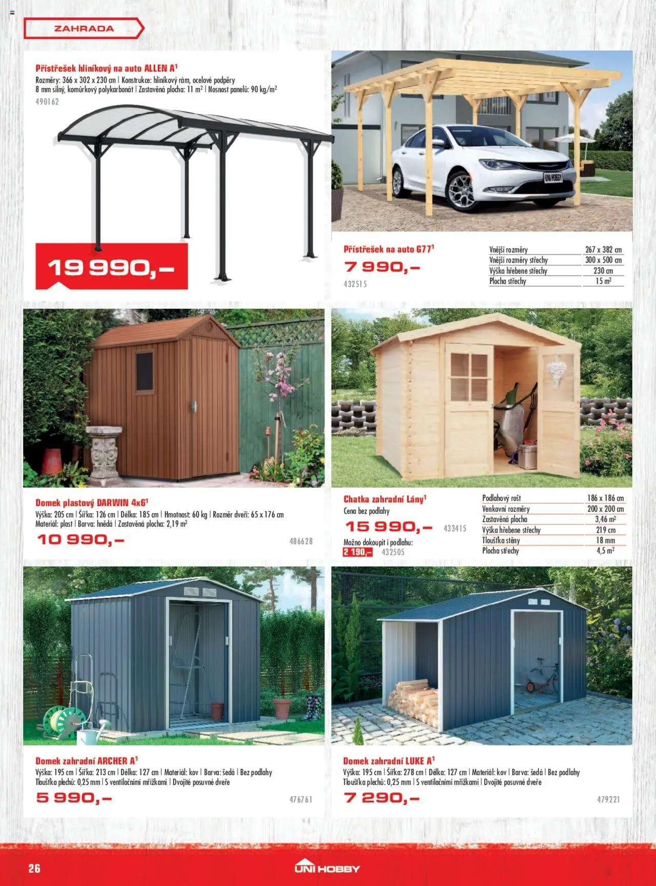 Uni Hobby leták od 31.07.2025 | Strana: 26 | Produkty: Zahrada, Rošt