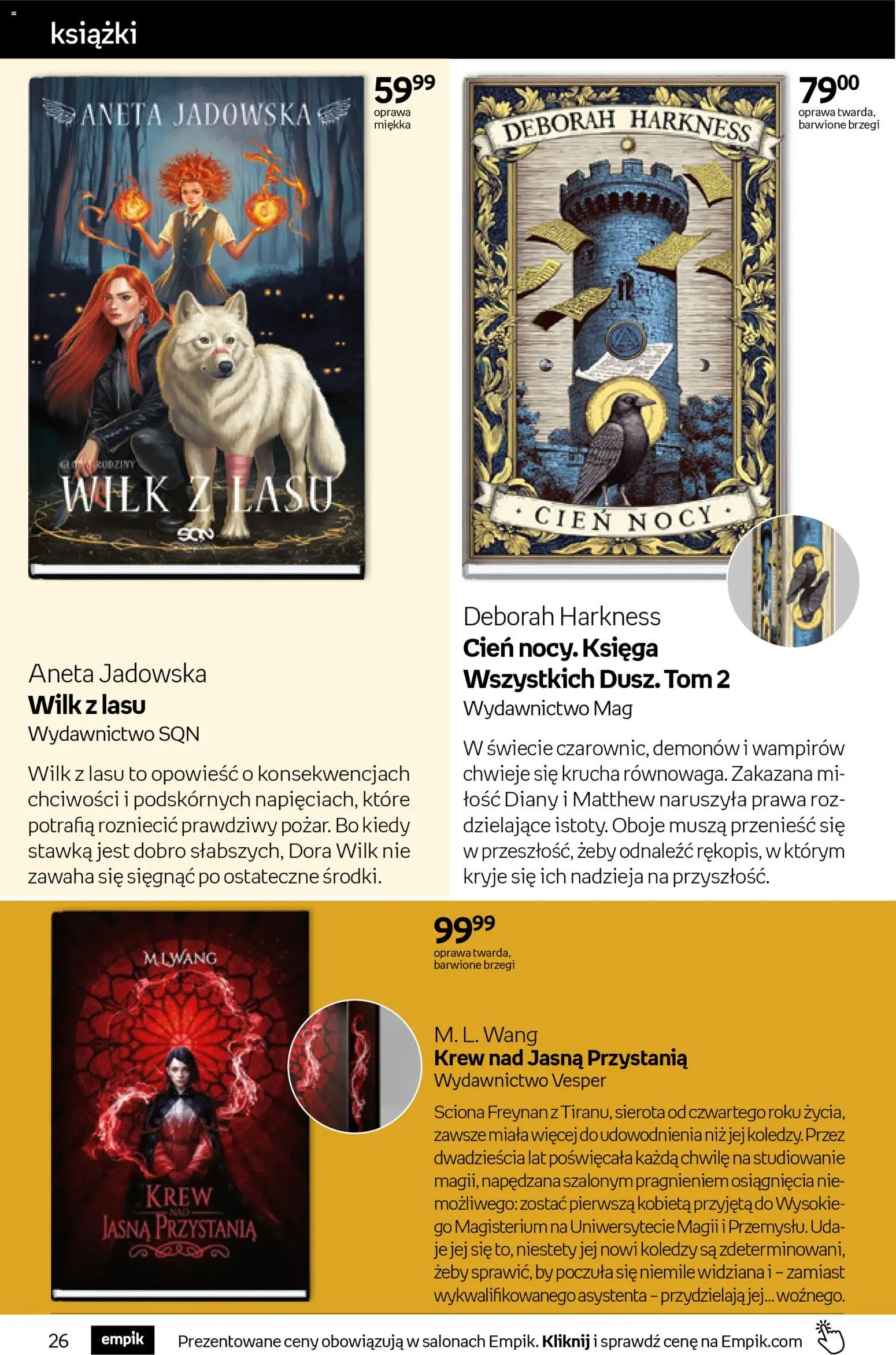 Empik Black Friday od 29.10.2025 | Strona: 26 | Produkty: Książki, Róż