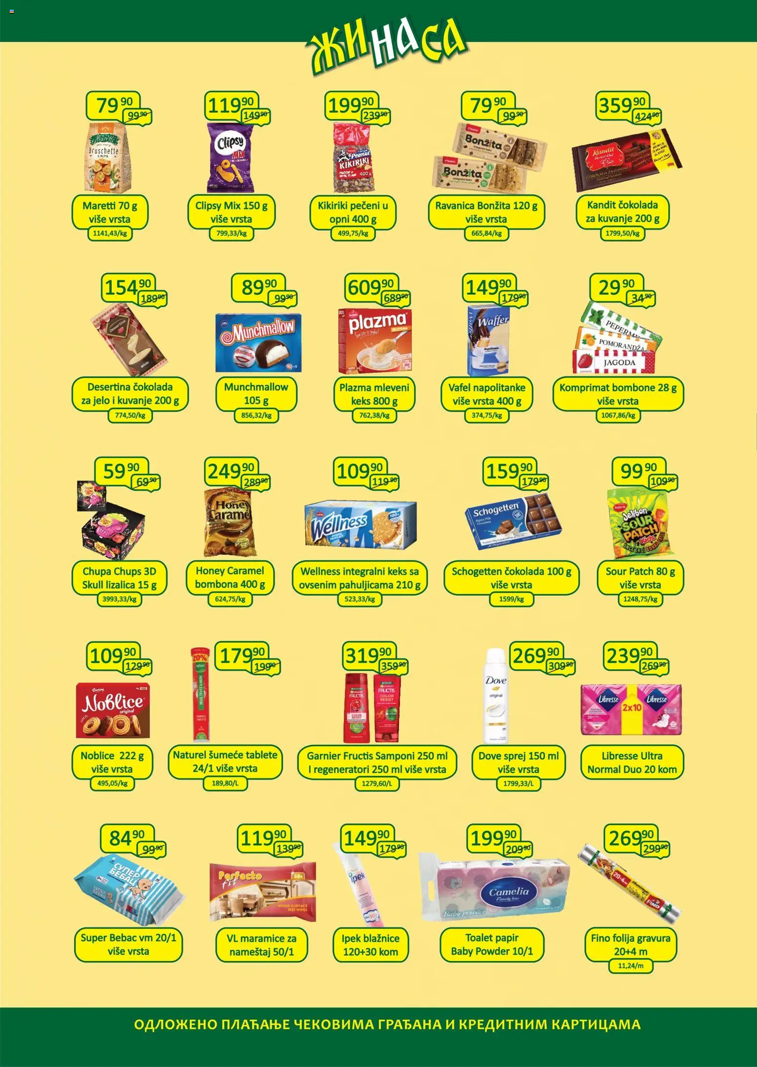 ŽINASA katalog - važi od 01.01.2026 | Strana: 4 | Proizvode: Majonez, Mortadela, Narezak, Gouda