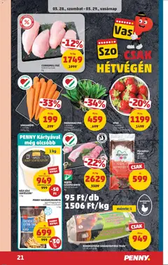 PENNY HASÁBBURGONYA, gyorsfagyasztott sütőben is süthető 1 kg - amely érvényes a következő dátumtól: 26.03.2026 | Oldal: 25