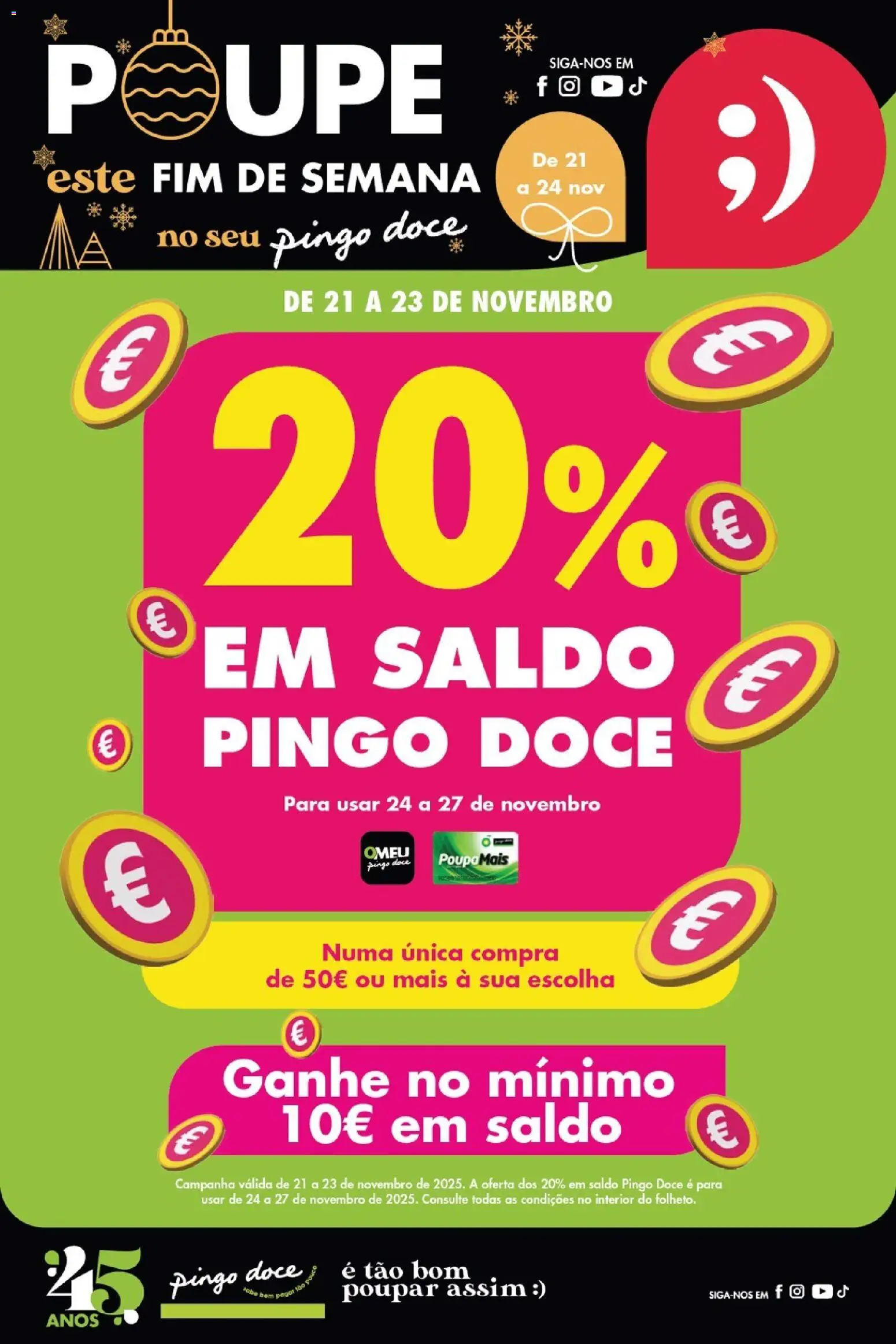 Pingo Doce Poupe este Fim de Semana │ válido de 21.11.2025 | Página: 1