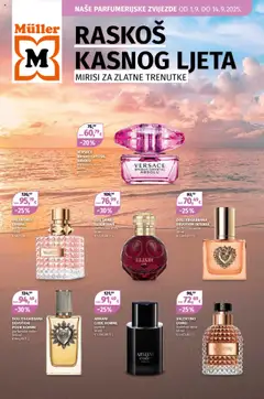 Katalog Müller - Pregled kataloga iz trgovine Müller, vrijedi od 01.09.2025