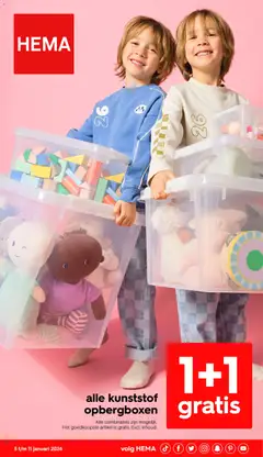 Hema folder / publicité - Voorbeeld van een folder van Hema, geldig van 05.01.2026