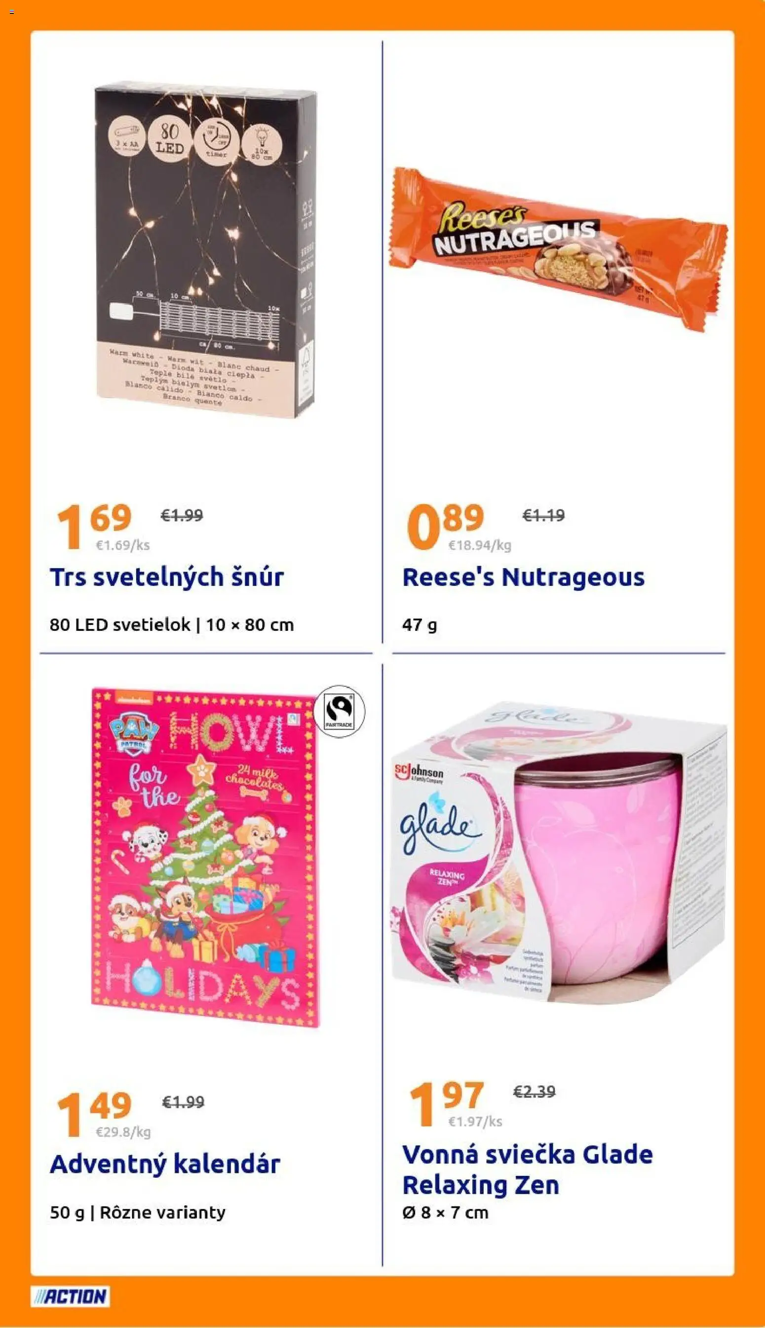 Nové Action akcie – leták je platný od 19.11.2025 | Strana: 25 | Produkty: Svetlo, Led