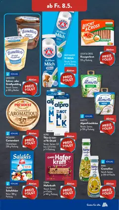 Aldi Süd Prospekt 	 ab 04.05.2026 gültig | Seite: 14 | Produkte: Rama, Milch, Rama cremefine, Salakis