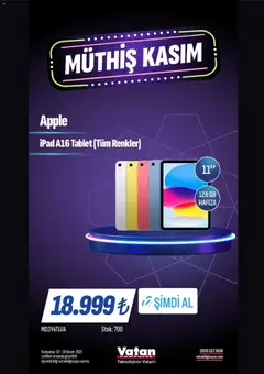 03.11.2025 tarihinden itibaren geçerli olan Vatan Bilgisayar kataloğu önizlemesi | Sayfa: 9