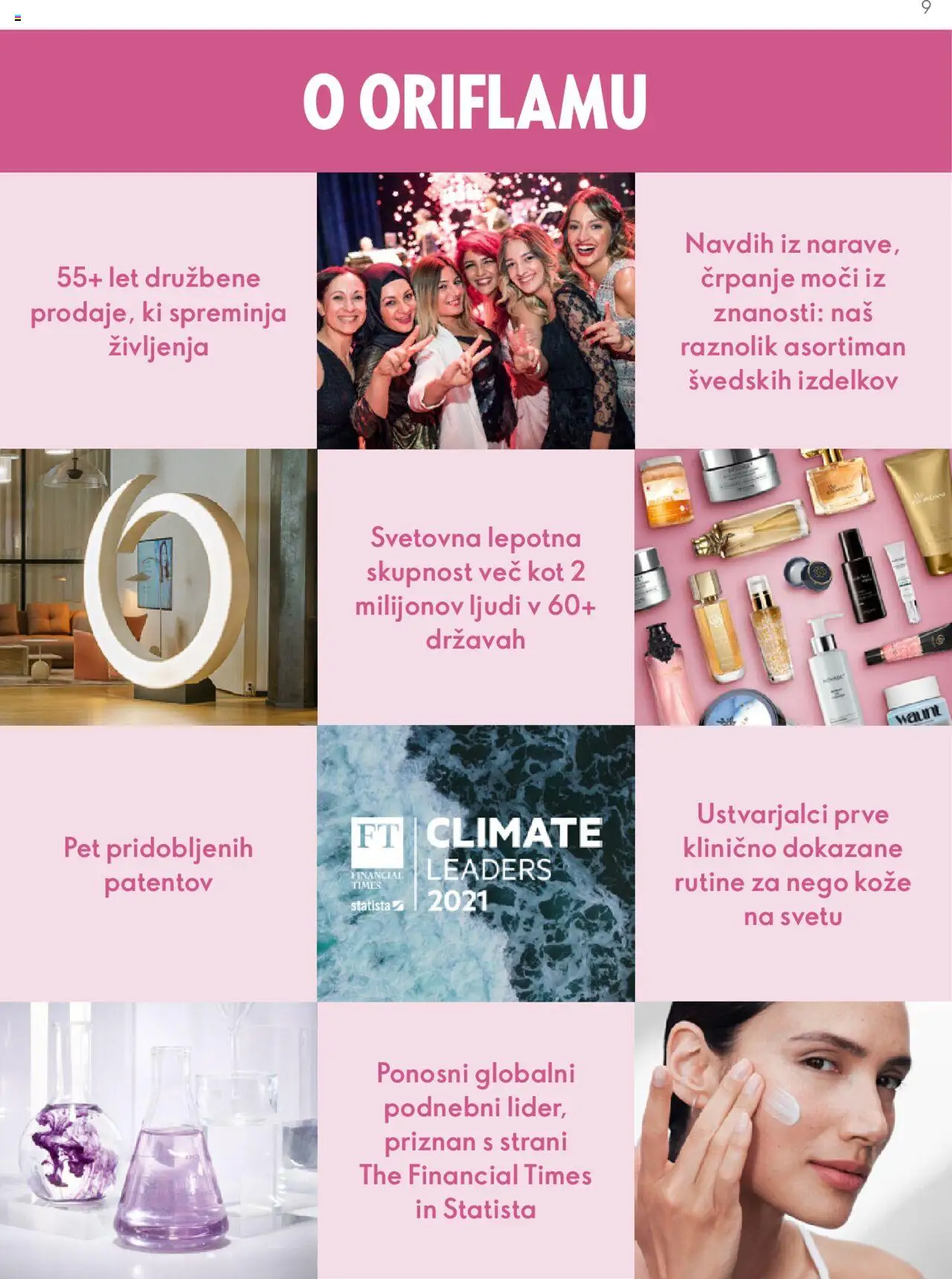 Oriflame katalog sistem nagrajevanja za člane │ velja od 09.10.2023 | Stran: 9