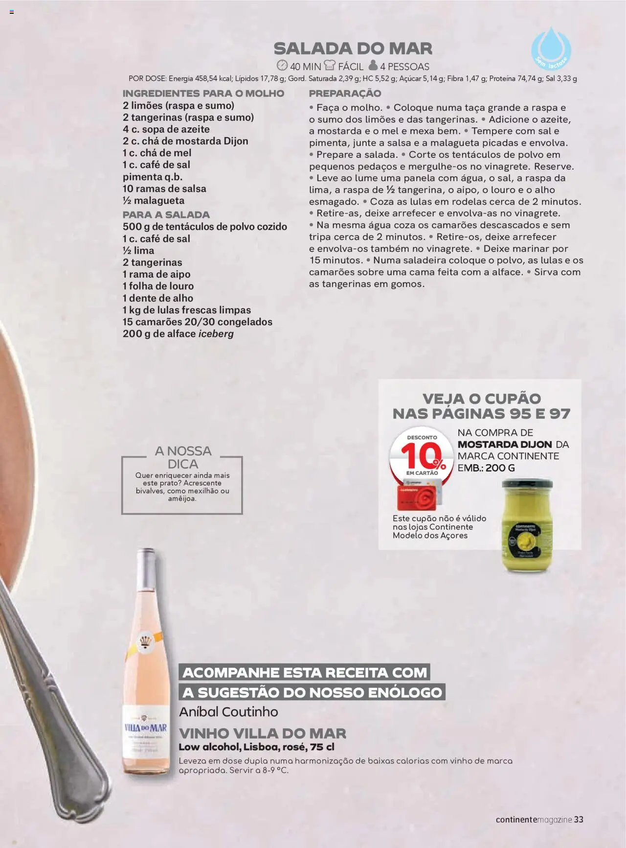 Continente Magazine │ válido de 01.04.2025 | Página: 19 | Produtos: Lulas, Louro, Café, Chá