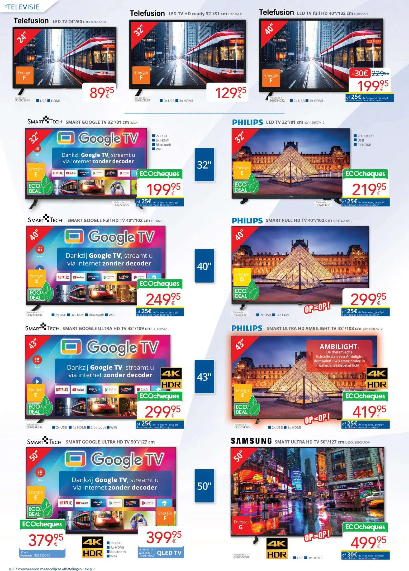 {H1} | Pagina: 18 | Producten: Tv, Televisie, Video, Bluetooth