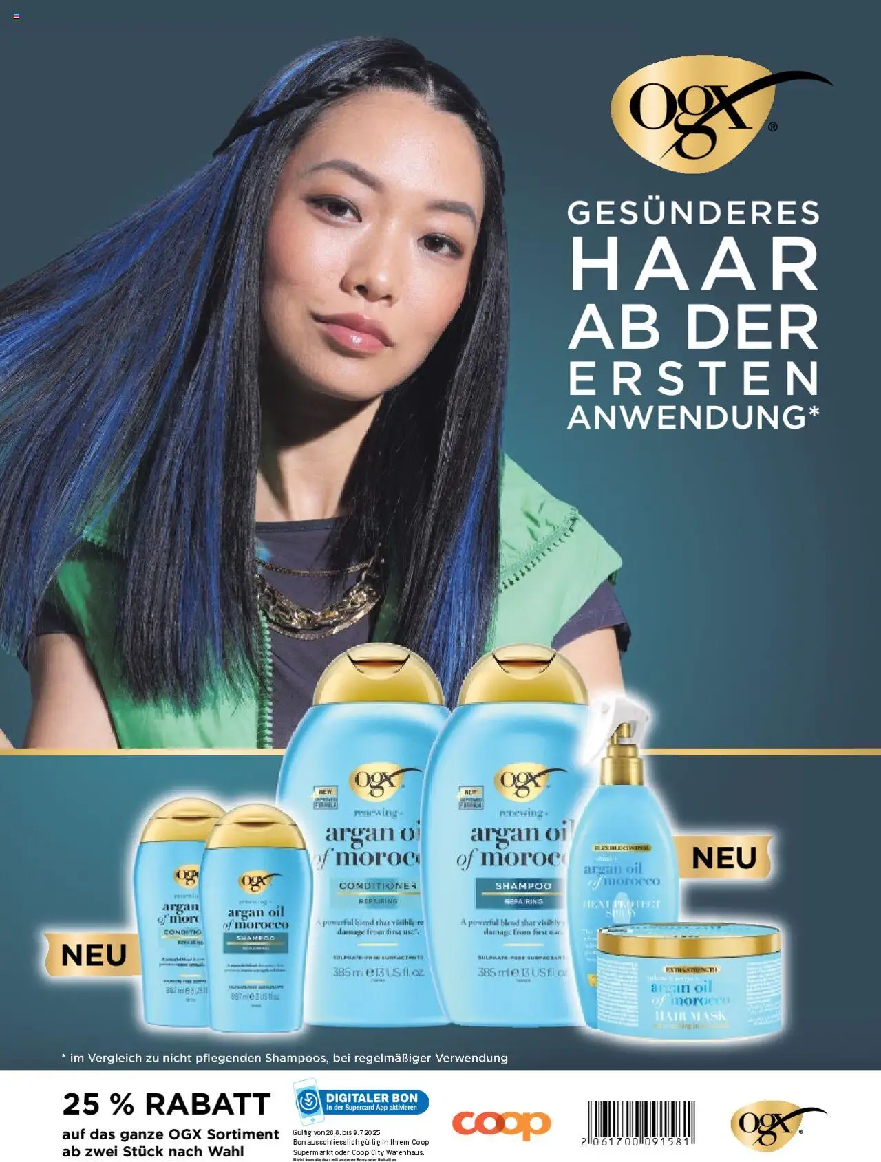 Coop Magazin ab 26.06.2025 | Seite: 79 | Produkte: Shampoo, Conditioner