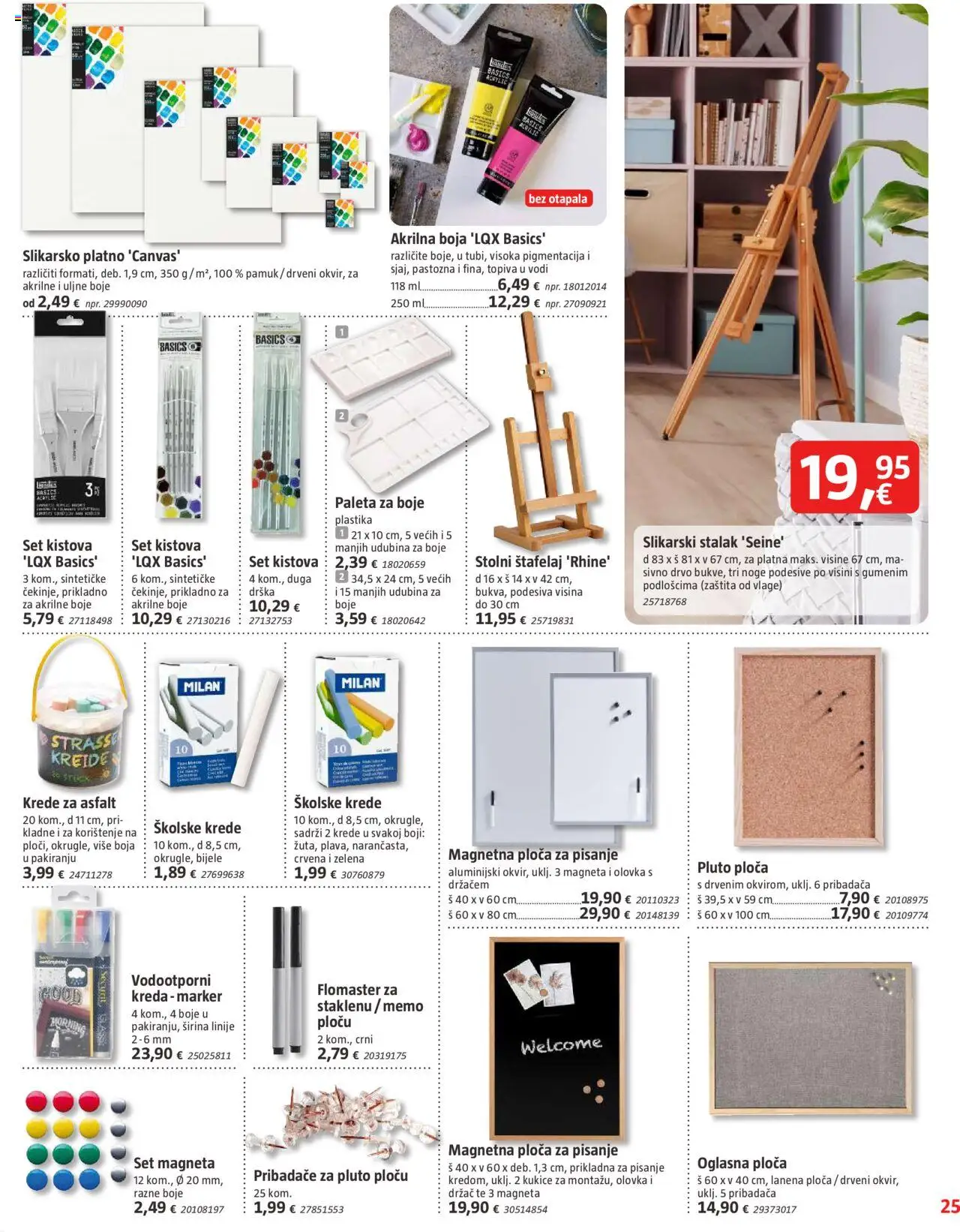 Bauhaus katalog | vrijedi od 01.10.2025 | Stranica: 25 | Proizvodi: Paleta