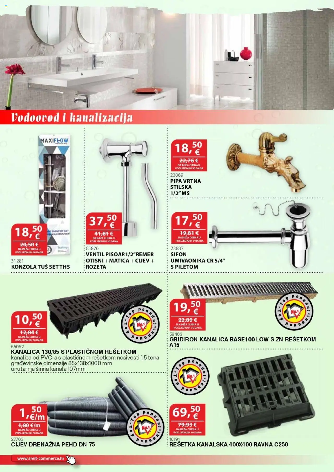 Smit Commerce katalog | vrijedi od 15.10.2025 | Stranica: 6 | Proizvodi: Tuš, Ventil