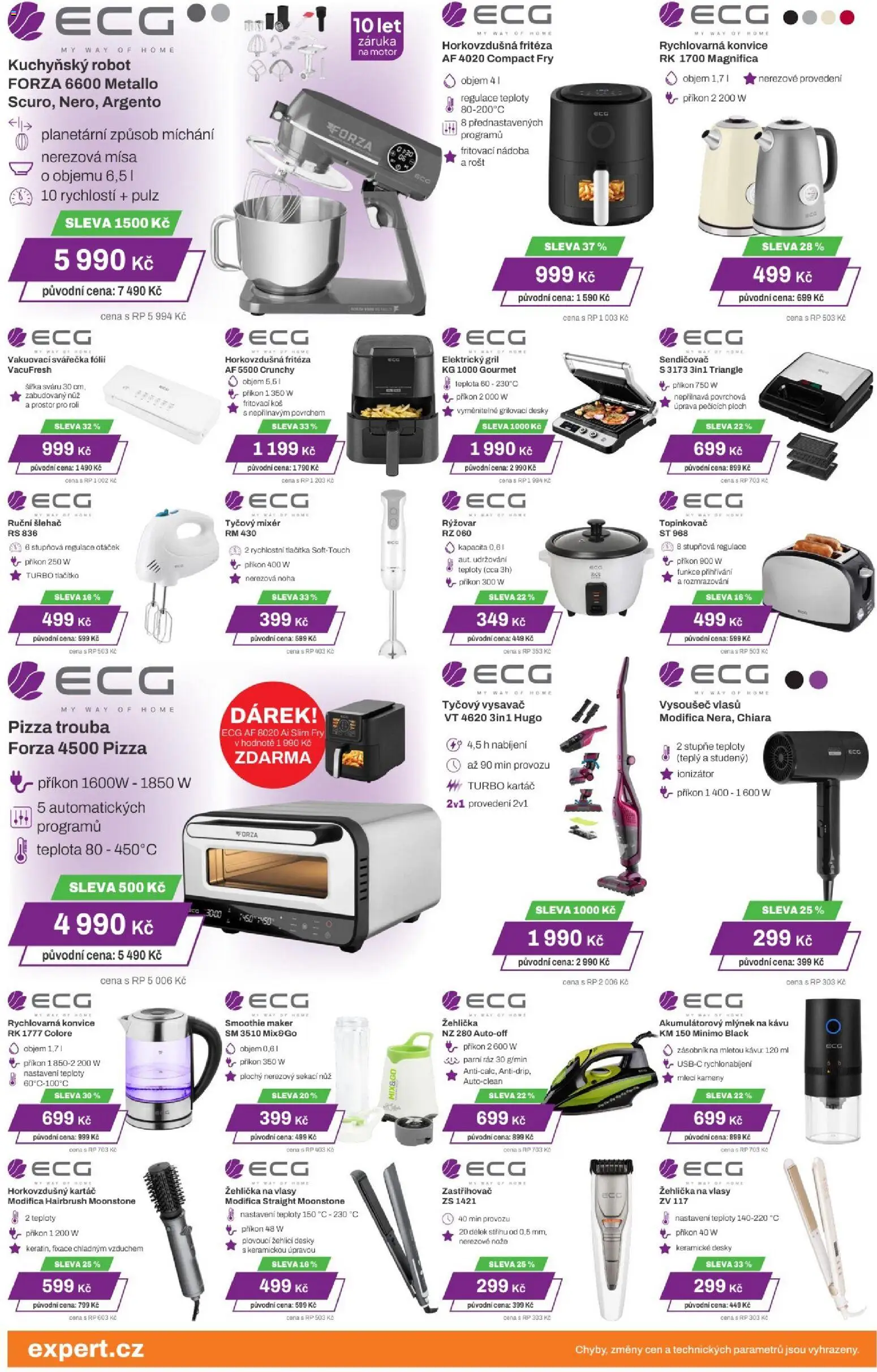 Expert elektro leták od 04.12.2025 | Strana: 4 | Produkty: Tyčový mixér, Rýžovar, Trouba, Smoothie maker