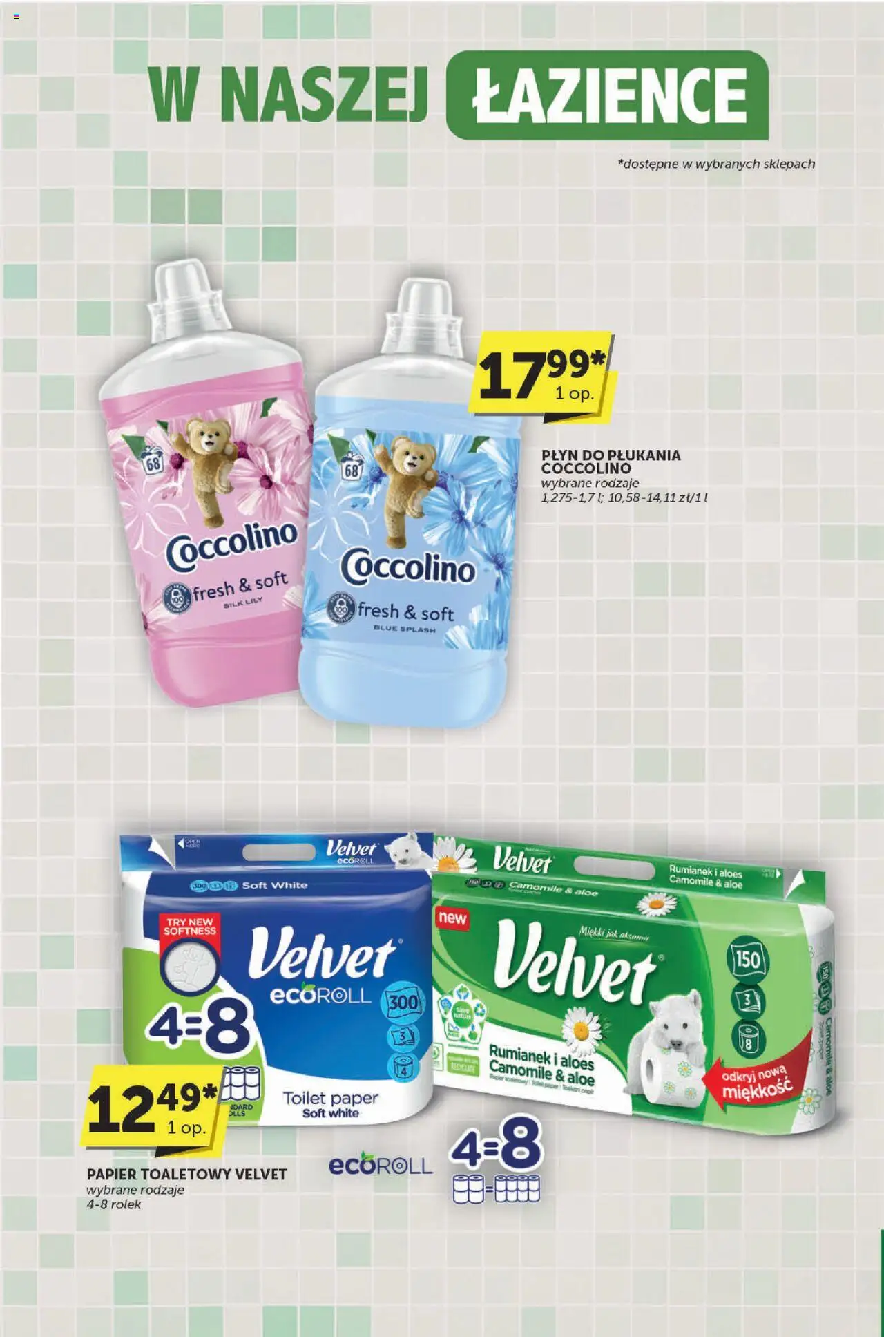 Euro Sklep Gazetka - Katalog od 12.06.2025 | Strona: 32 | Produkty: Papier toaletowy, Coccolino, Aloes