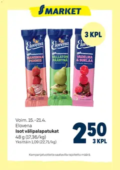 S-market-mainoslehti voimassa 15.04.2026 alkaen