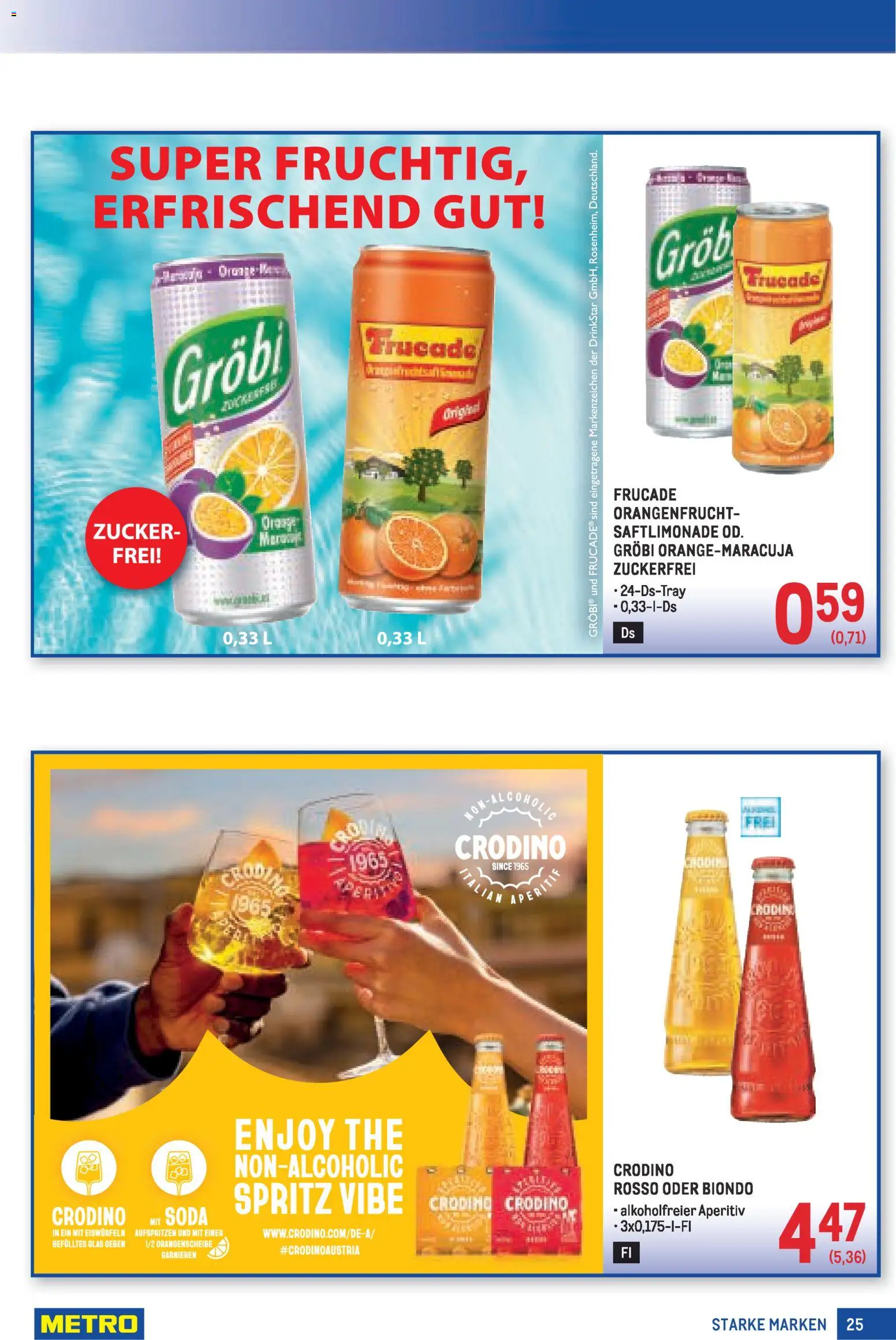 Metro angebote Starke Marken gültig ab 30.04.2026 | Seite: 25 | Produkte: Zucker