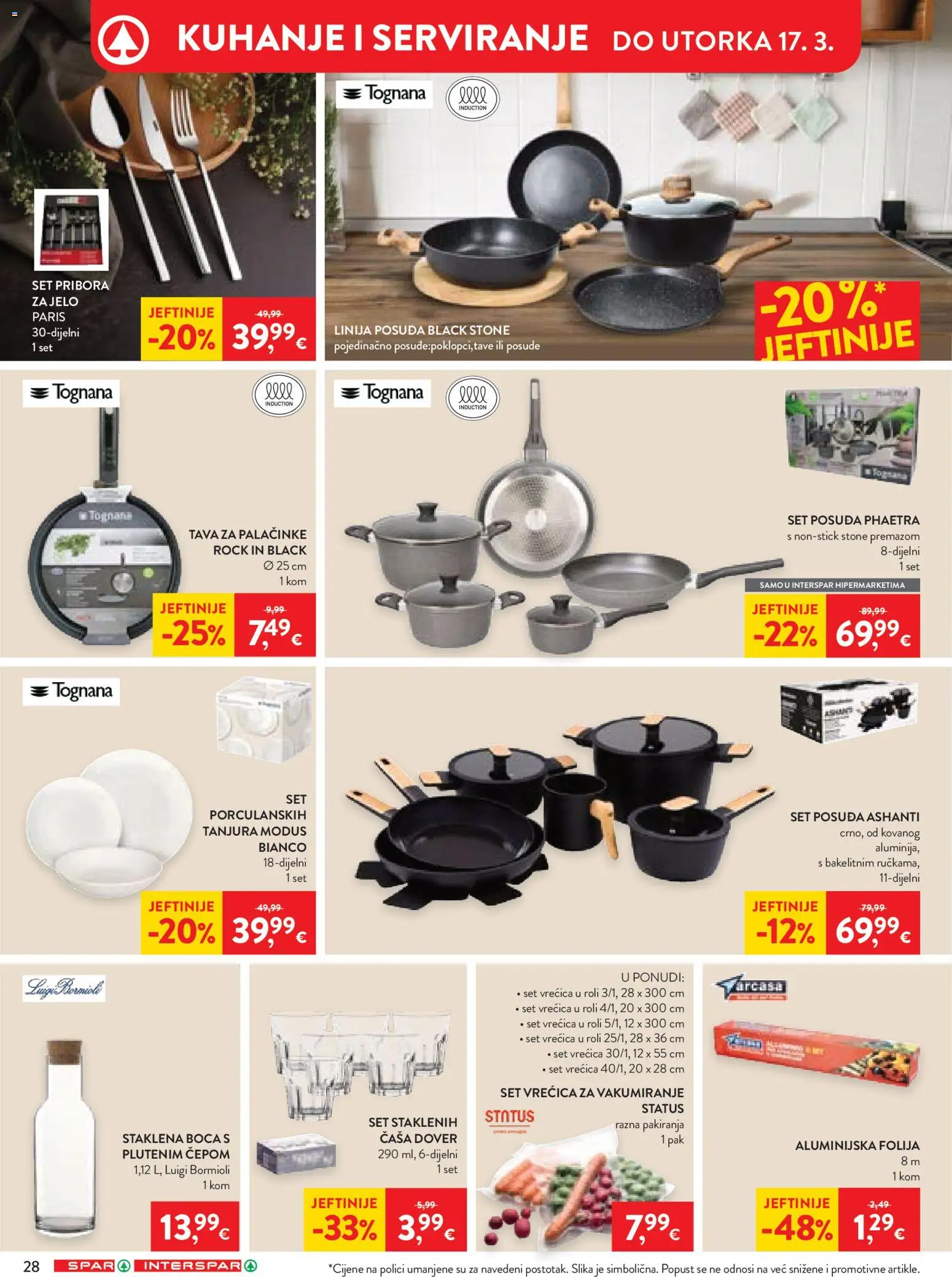 Spar katalog | vrijedi od 04.03.2026 | Stranica: 35 | Proizvodi: Tognana, Tava