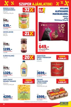 Metro Élelmiszer és Szezonális katalógus 2026/04 - amely érvényes a következő dátumtól: 07.04.2026 | Oldal: 29