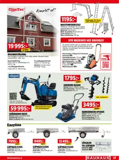 Bauhaus erbjudanden - Förhandsvisning av reklamblad från butik Bauhaus aktuell från 01.04.2026 | Sida: 17