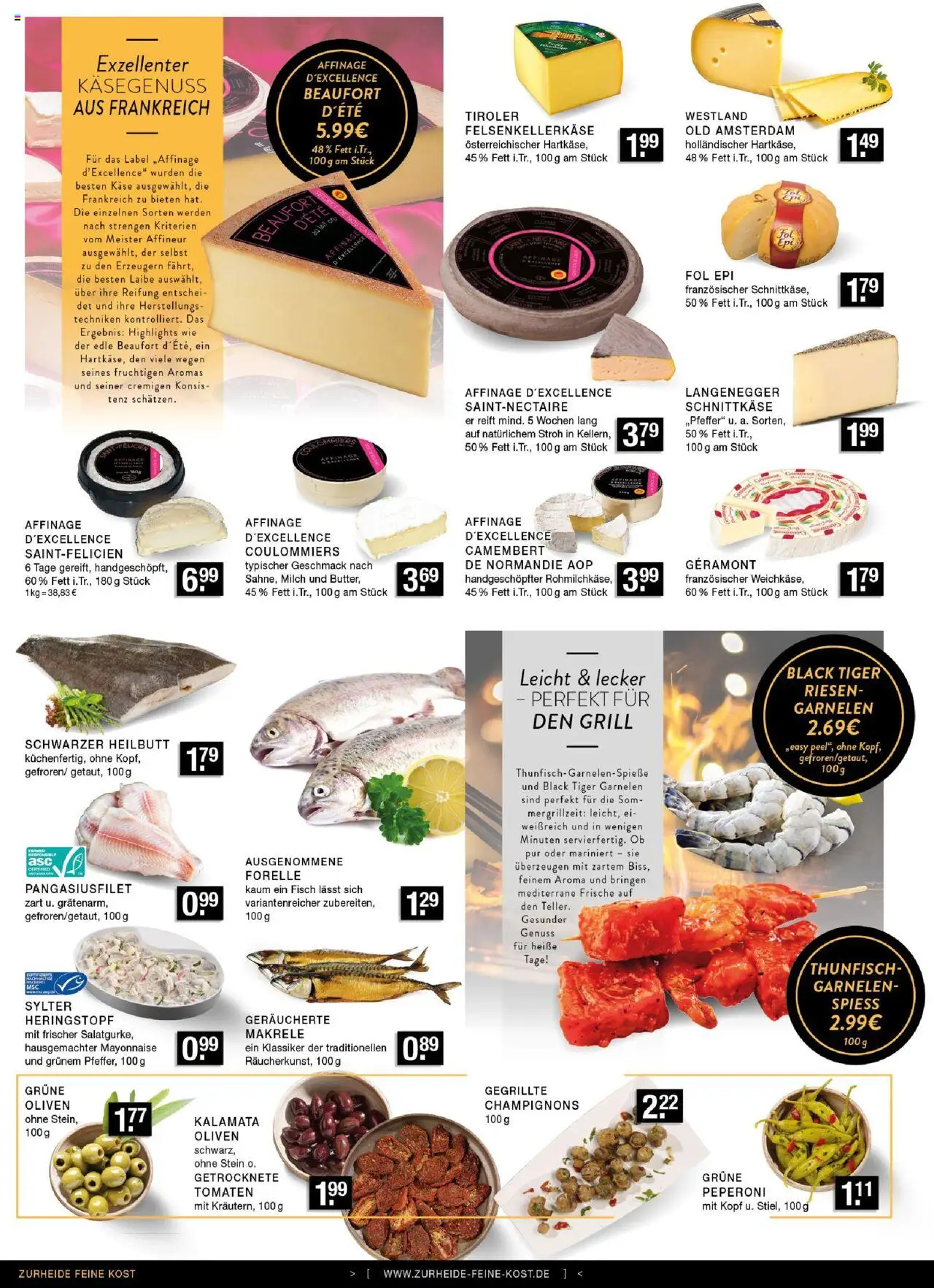 Edeka Zurheide Prospekt 	 - gültig ab dem 11.08.2025 | Seite: 4 | Produkte: Thunfisch, Garnelen, Champignons, Tiger garnelen