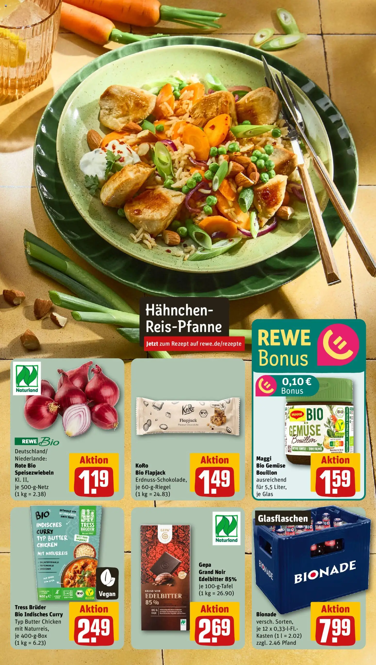 Rewe ihr Kaufpark Prospekt 	 – gültig ab 09.03.2026 | Seite: 15 | Produkte: Hahnchen, Maggi, Tür, Gemüse