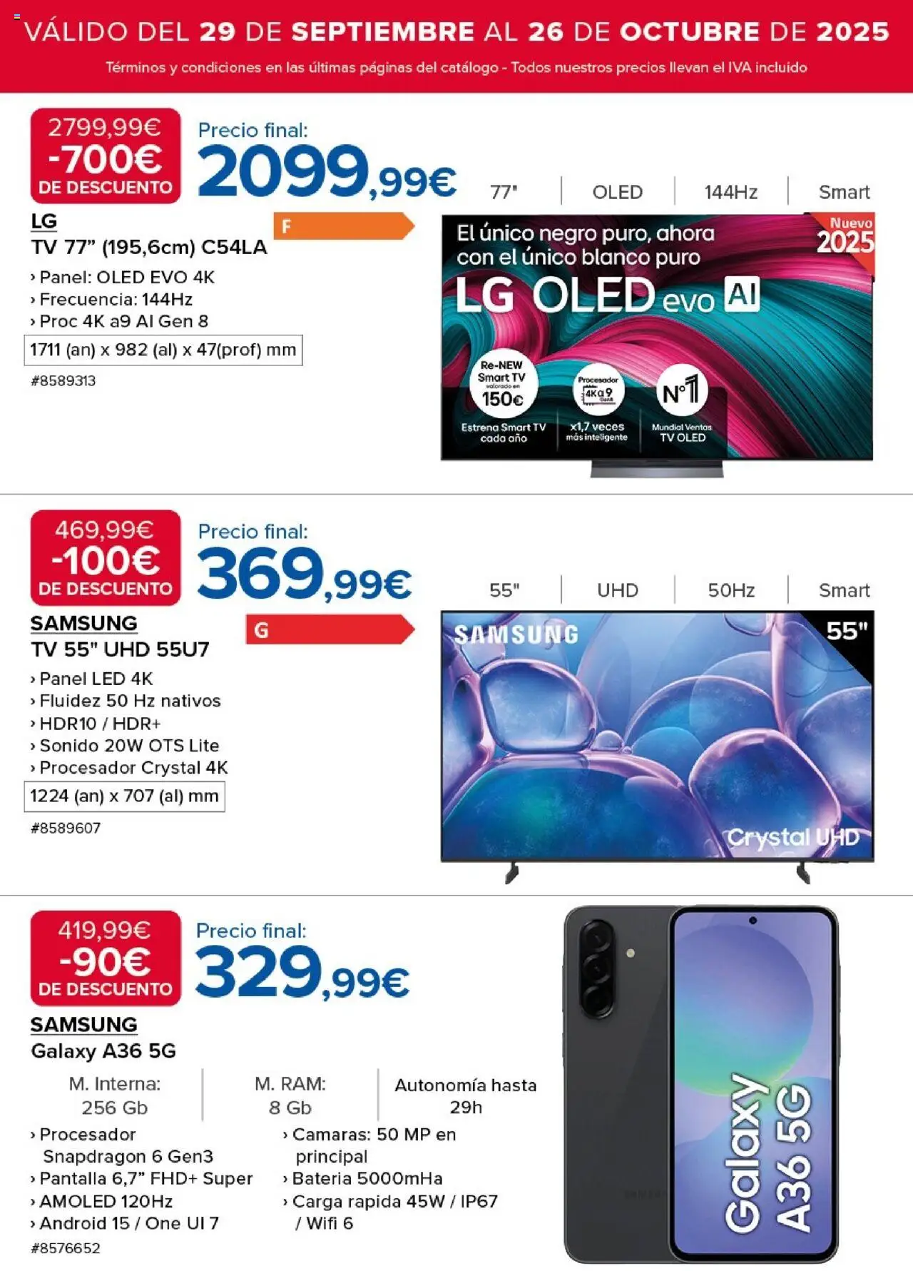Costco catálogo │ válido desde el 29.09.2025 | Página: 2 | Productos: Batería