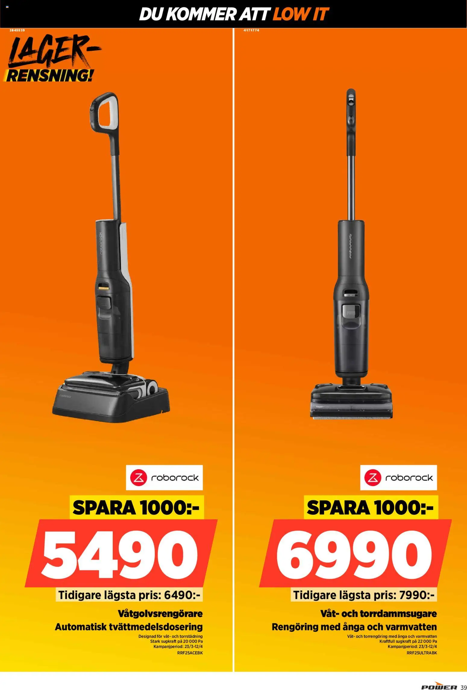 Power reklamblad aktuell från 23.03.2026 | Sida: 39