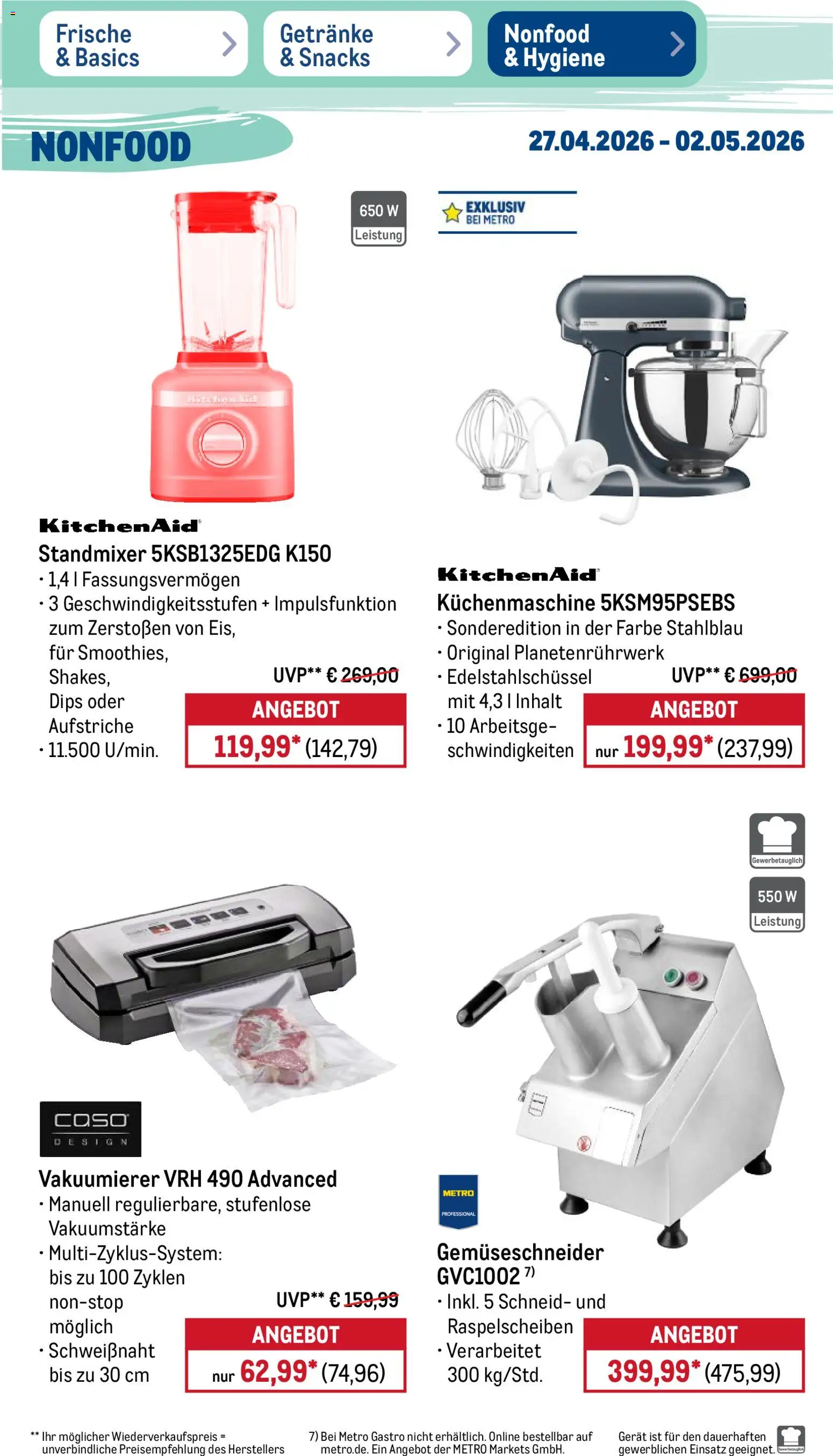 Metro Metro Non Food & Hygiene – gültig ab 27.04.2026 | Seite: 5