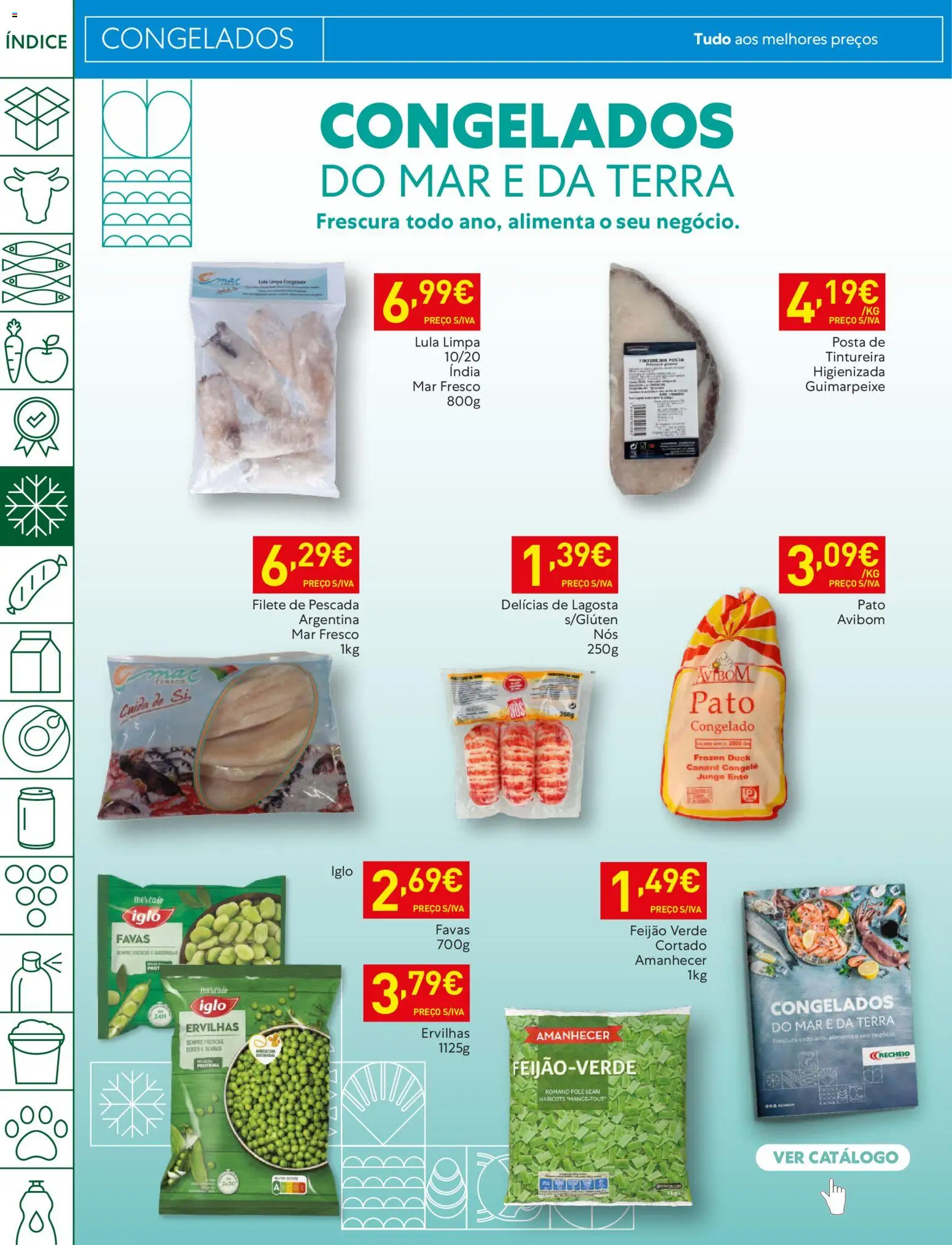 Recheio folheto │ válido de 20.01.2026 | Página: 16 | Produtos: Favas, Pescada, Lagosta