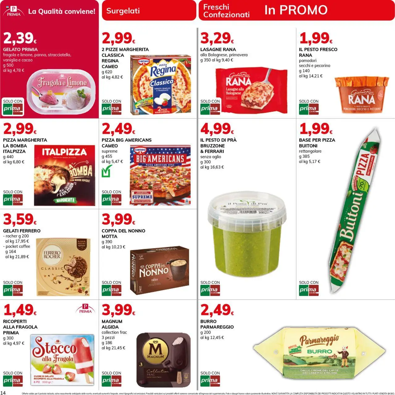 Volantino Basko del 19.08.2025 | Pagina: 14 | Prodotti: Limone, Aglio, Pomodori, Pecorino