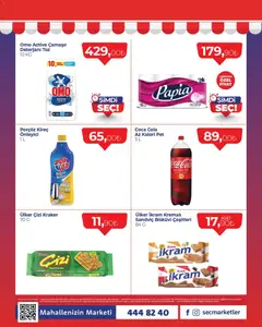 09.04.2026 tarihinden itibaren geçerli olan Seç Market kataloğu önizlemesi