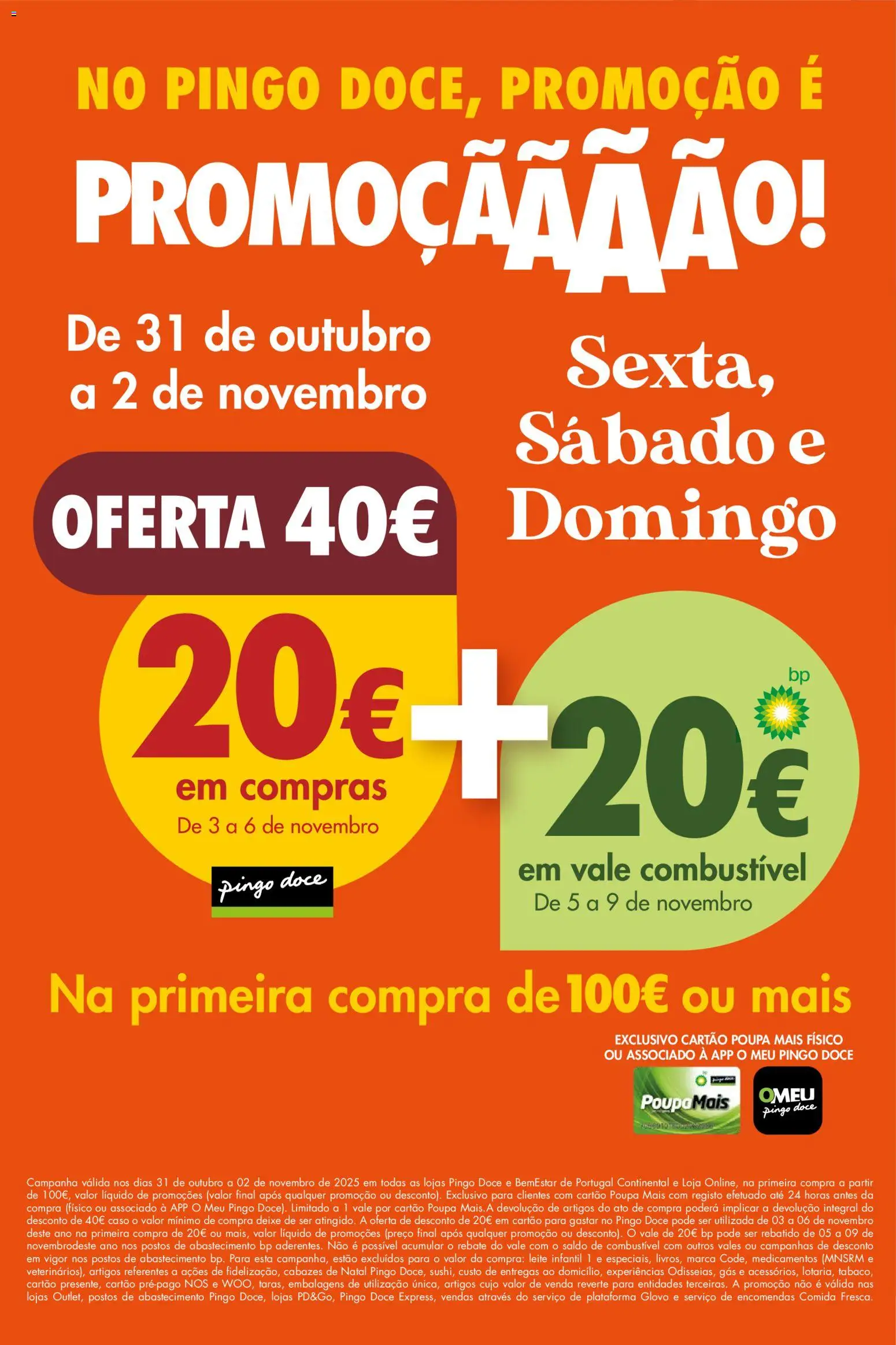 Pingo Doce Poupe este Fim de Semana │ válido de 31.10.2025 | Página: 1 | Produtos: Leite infantil, Leite