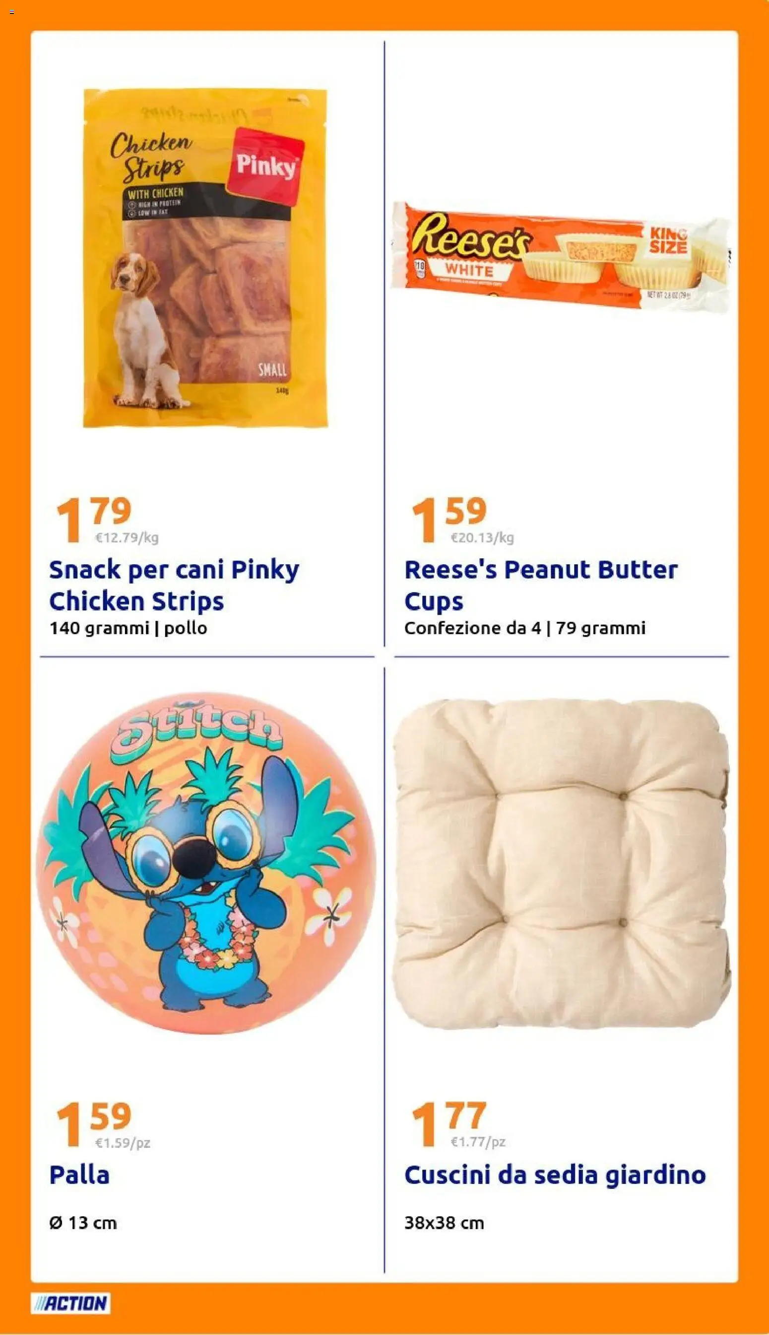 Volantino Action del 15.04.2026 | Pagina: 17 | Prodotti: Pollo, Sedia