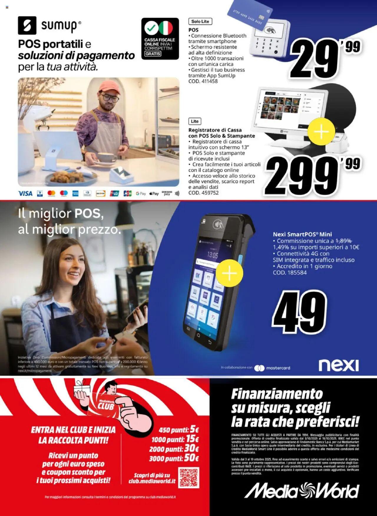 Volantino Media World del 03.10.2025 | Pagina: 12 | Prodotti: Schermo, Smartphone, Stampante, Samsung