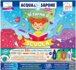 Anteprima del volantino Volantino Acqua e Sapone	 valido a partire dal 25.08.2025