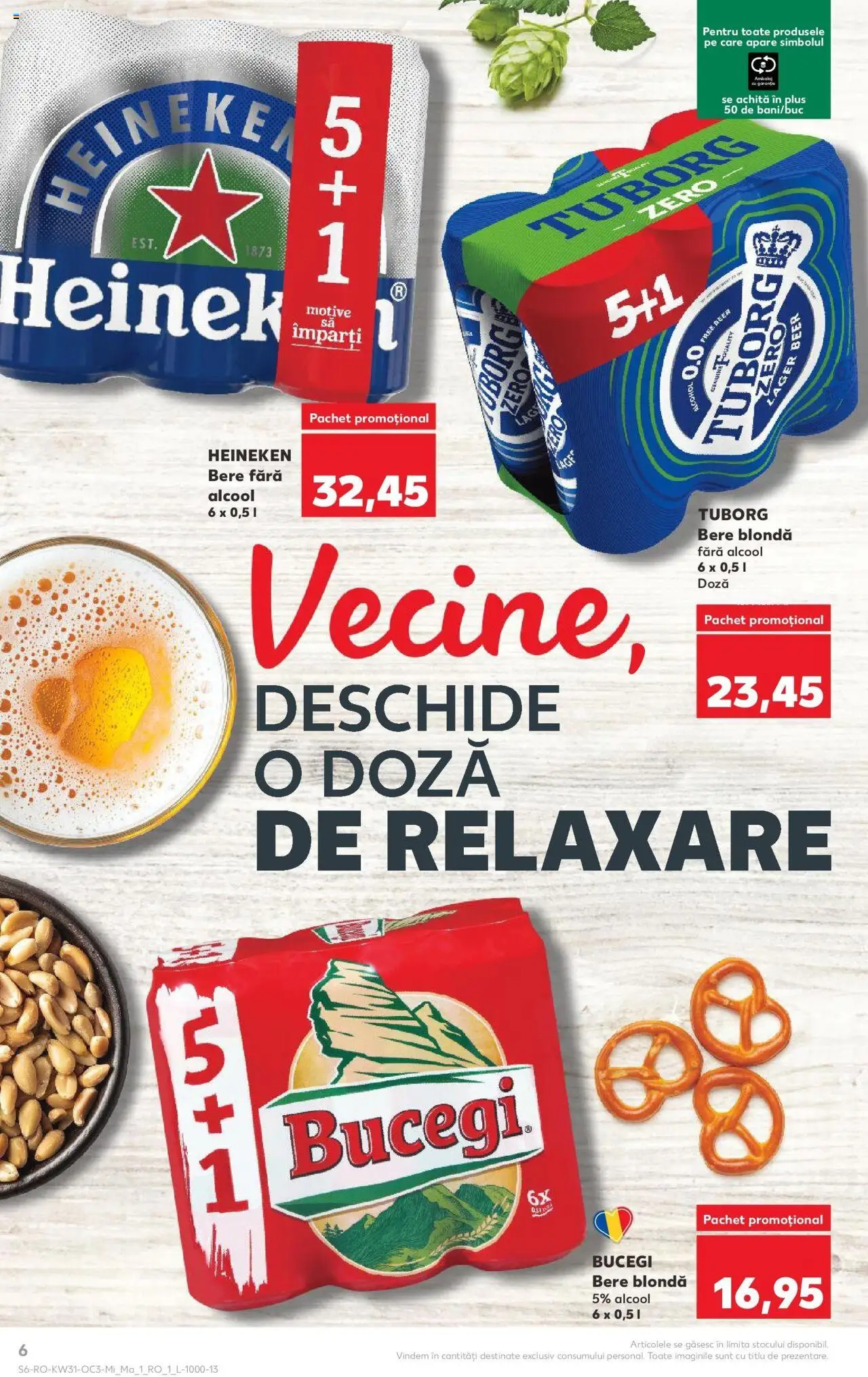 Catalog Kaufland - Viseu de Sus – valabil de la 30.07.2025 | Pagină: 6 | Produse: Bere