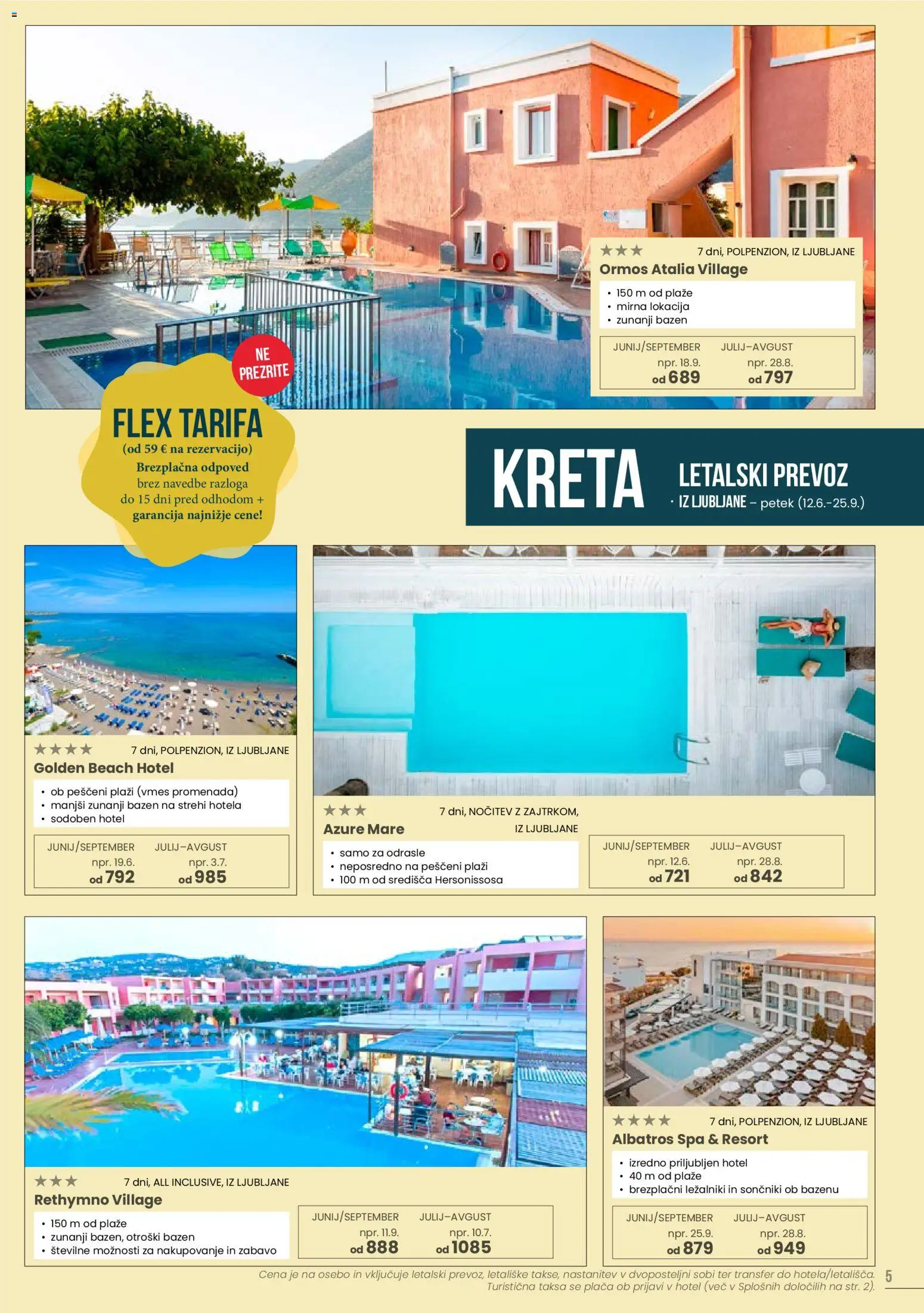 Novi Sonček katalog ponudbe – veljaven od 08.01.2026 | Stran: 5 | Izdelki: Bazen