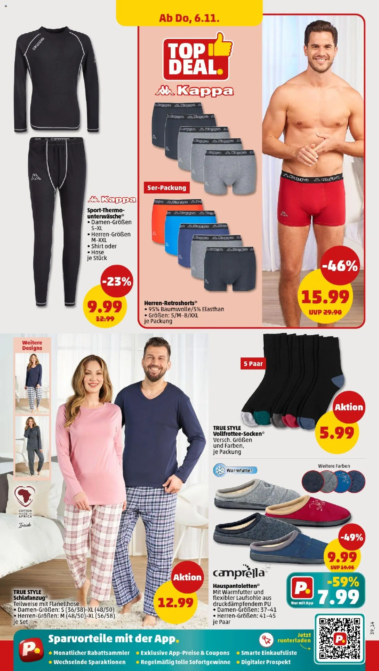 Penny - Baden-Württemberg – gültig ab 03.11.2025 | Seite: 41 | Produkte: Shirt, Hose, Unterwäsche