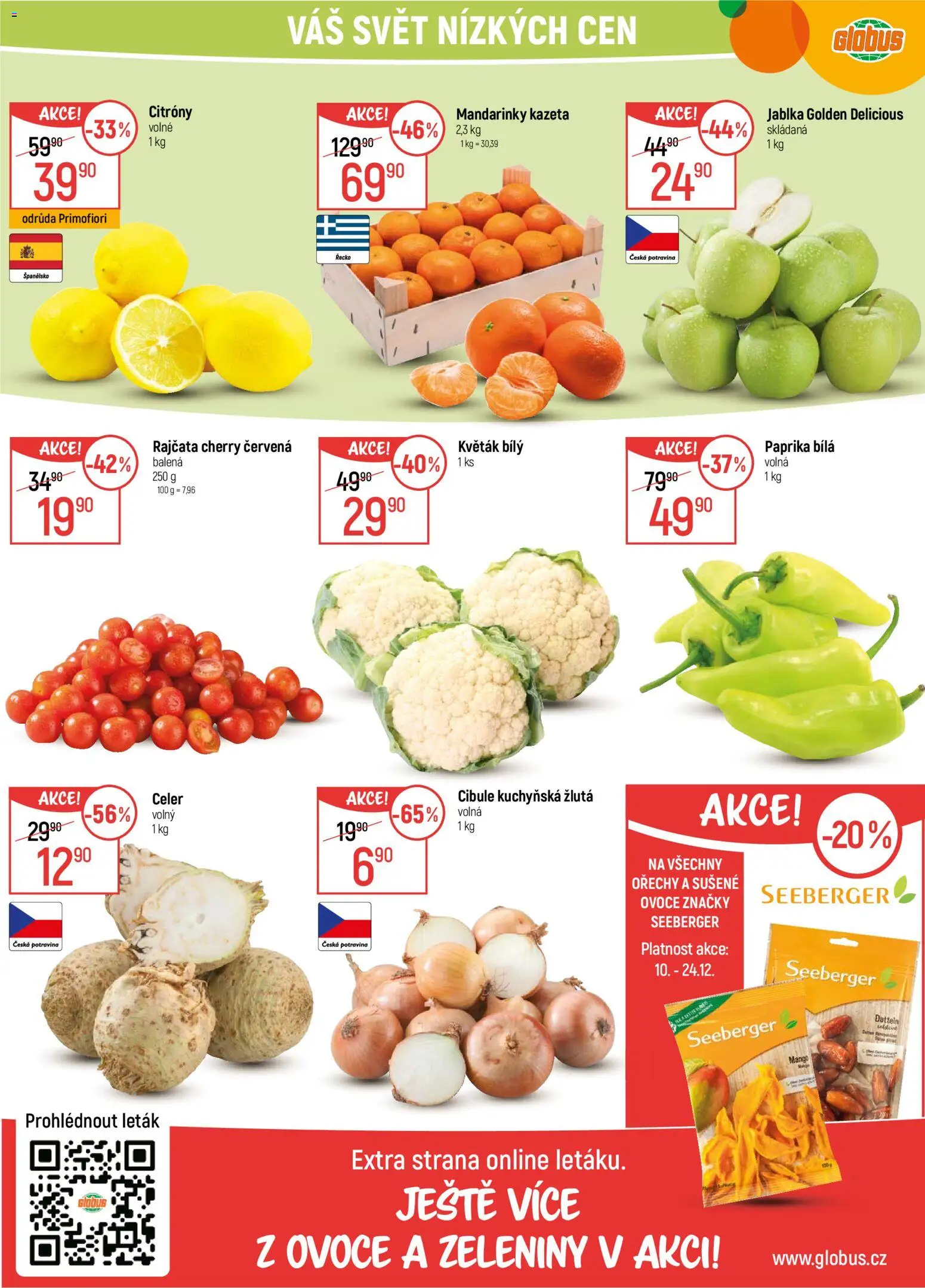 Globus leták - Trmice od 10.12.2025 | Strana: 7 | Produkty: Ovoce, Globus, Paprika, Citróny