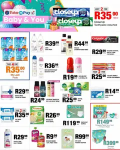 Take n Pay specials catalogue – valid from 13.10.2025 | Page: 17 | Products: Body spray, Powder, Cream, Soap