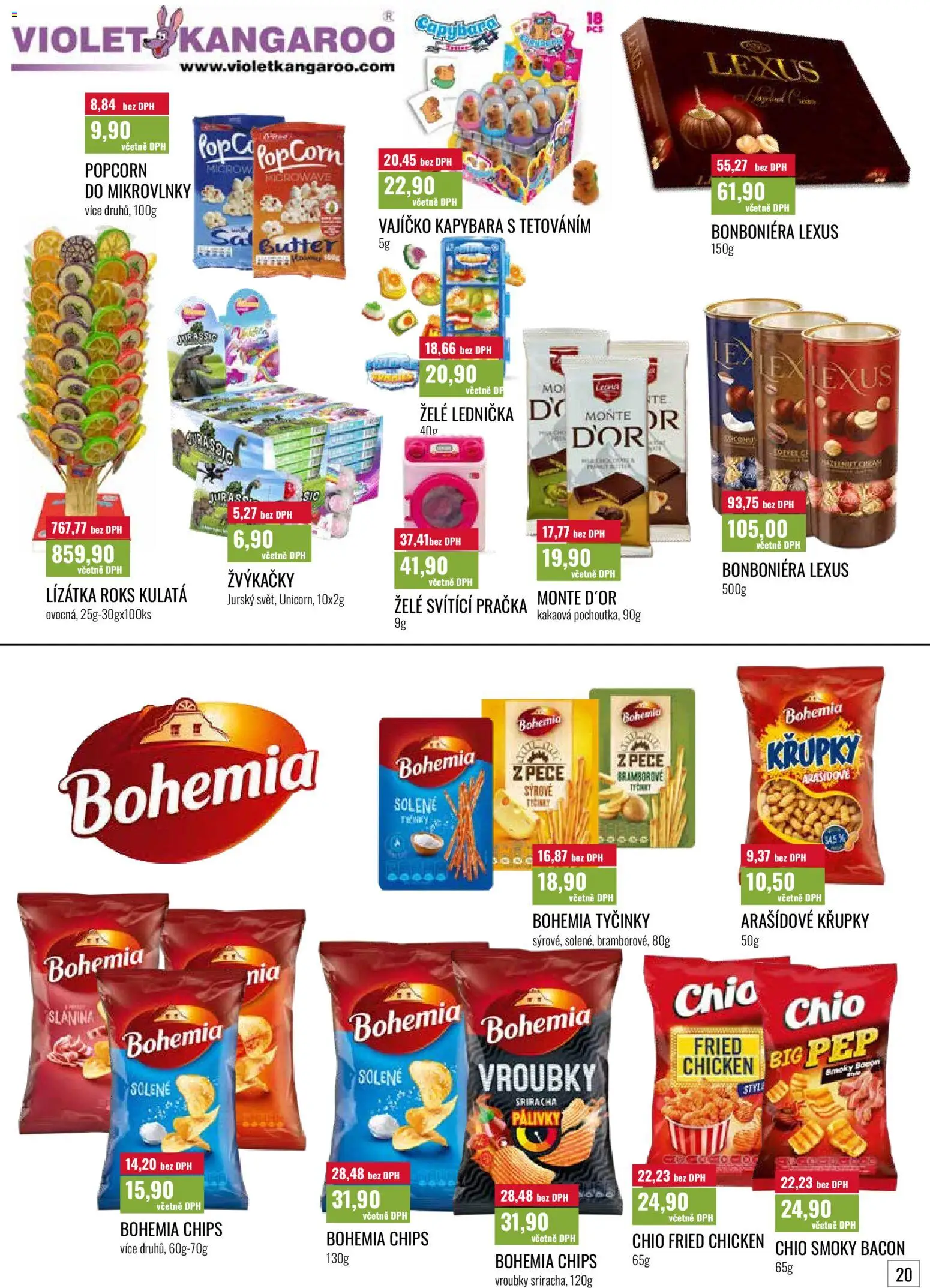 Ratio leták od 01.04.2026 | Strana: 21 | Produkty: Sriracha, Mikrovlnky, Popcorn, Slanina