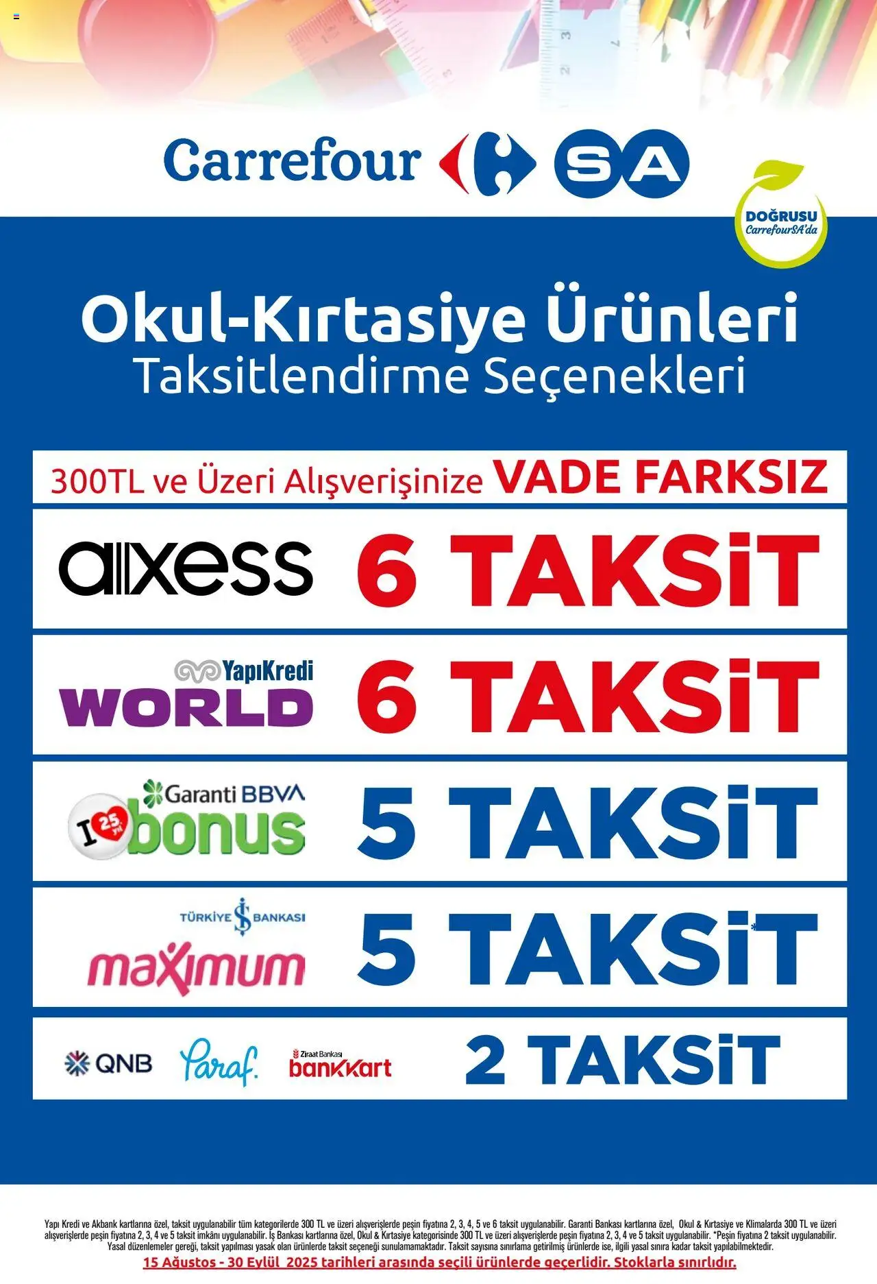 CarrefourSA Katalog - 25.08.2025 tarihinden itibaren geçerlidir | Sayfa: 6
