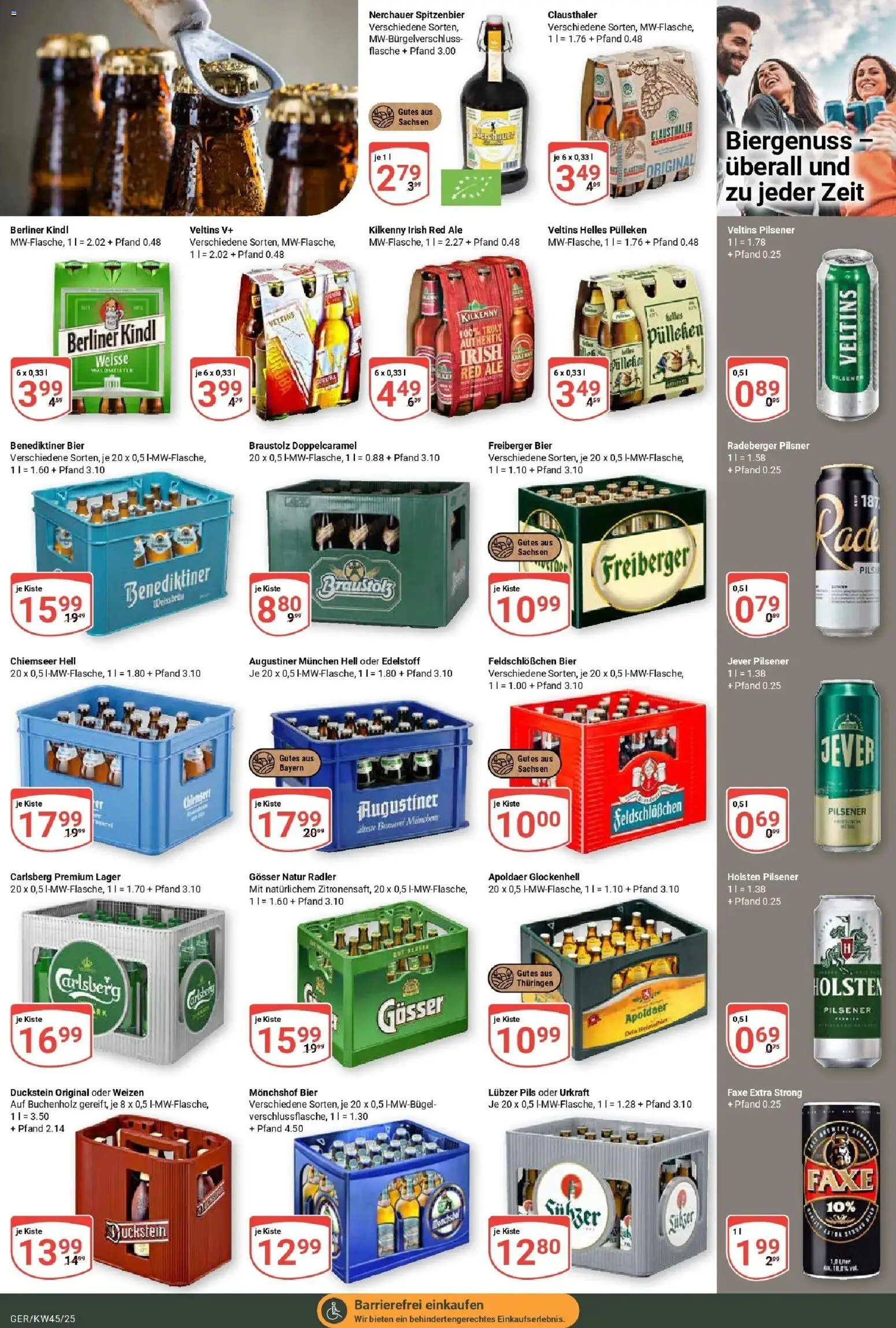 Globus prospekt Gera	 – gültig ab 02.11.2025 | Seite: 16 | Produkte: Carlsberg, Bier, Pils, Radeberger pilsner