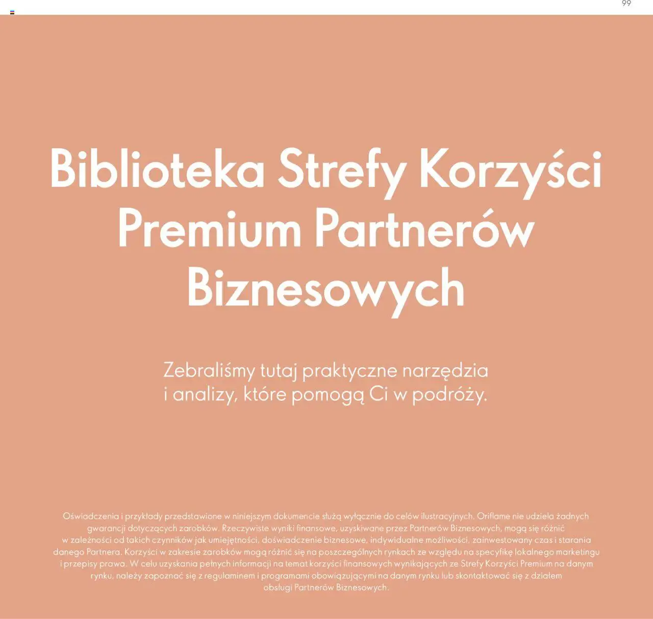 Oriflame Katalog - Strefa Korzyści Premium od 23.01.2024 | Strona: 99 | Produkty: Biblioteka